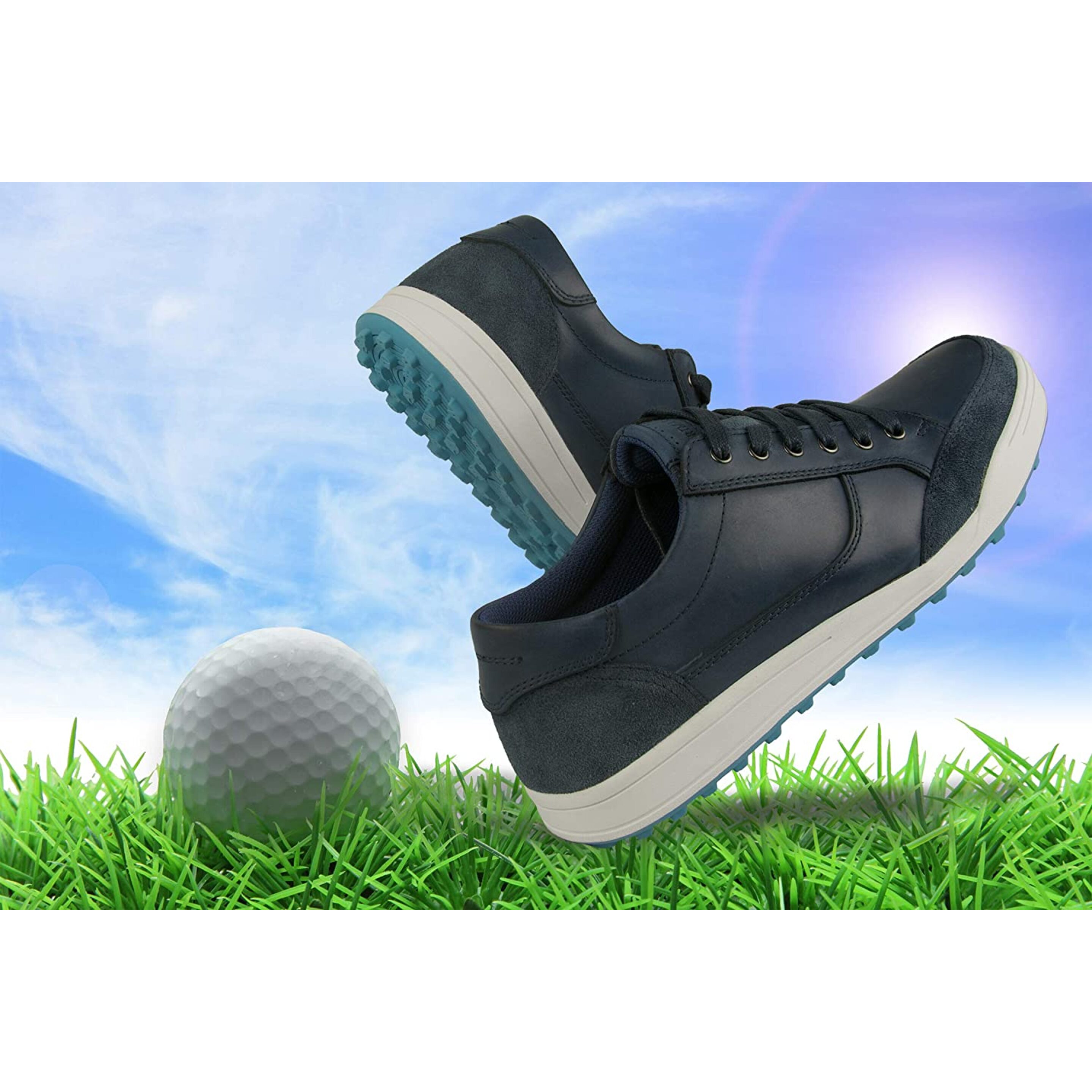 Zerimar Zapatos De Golf Hombre |zapatos Golf Piel | Zapatos Hombre Deportivos | Zapatillas De Golf