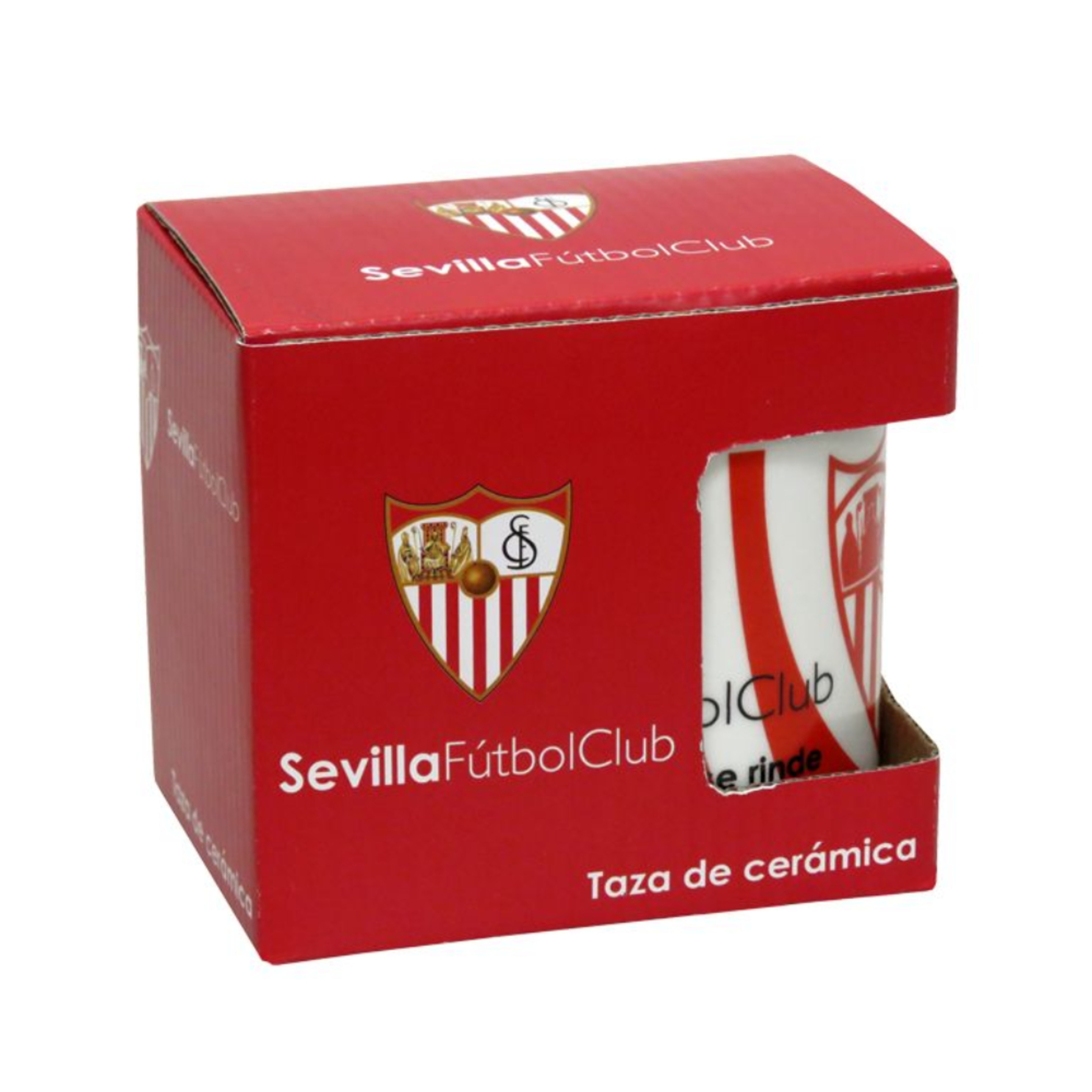 Caneca Cerâmica Clube De Futebol De Sevilla 330 Ml