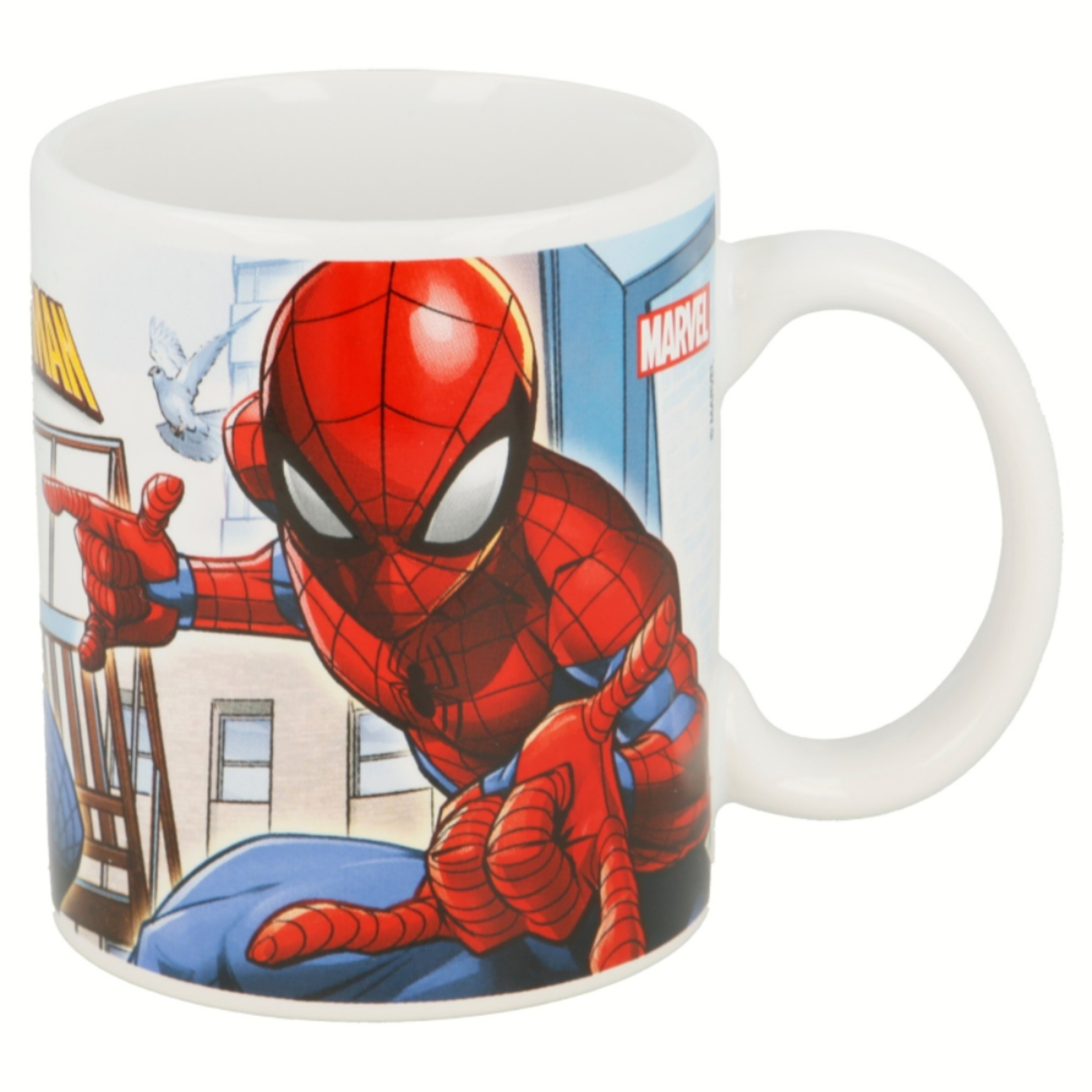 Spiderman 325 Ml Copo De Cerâmica