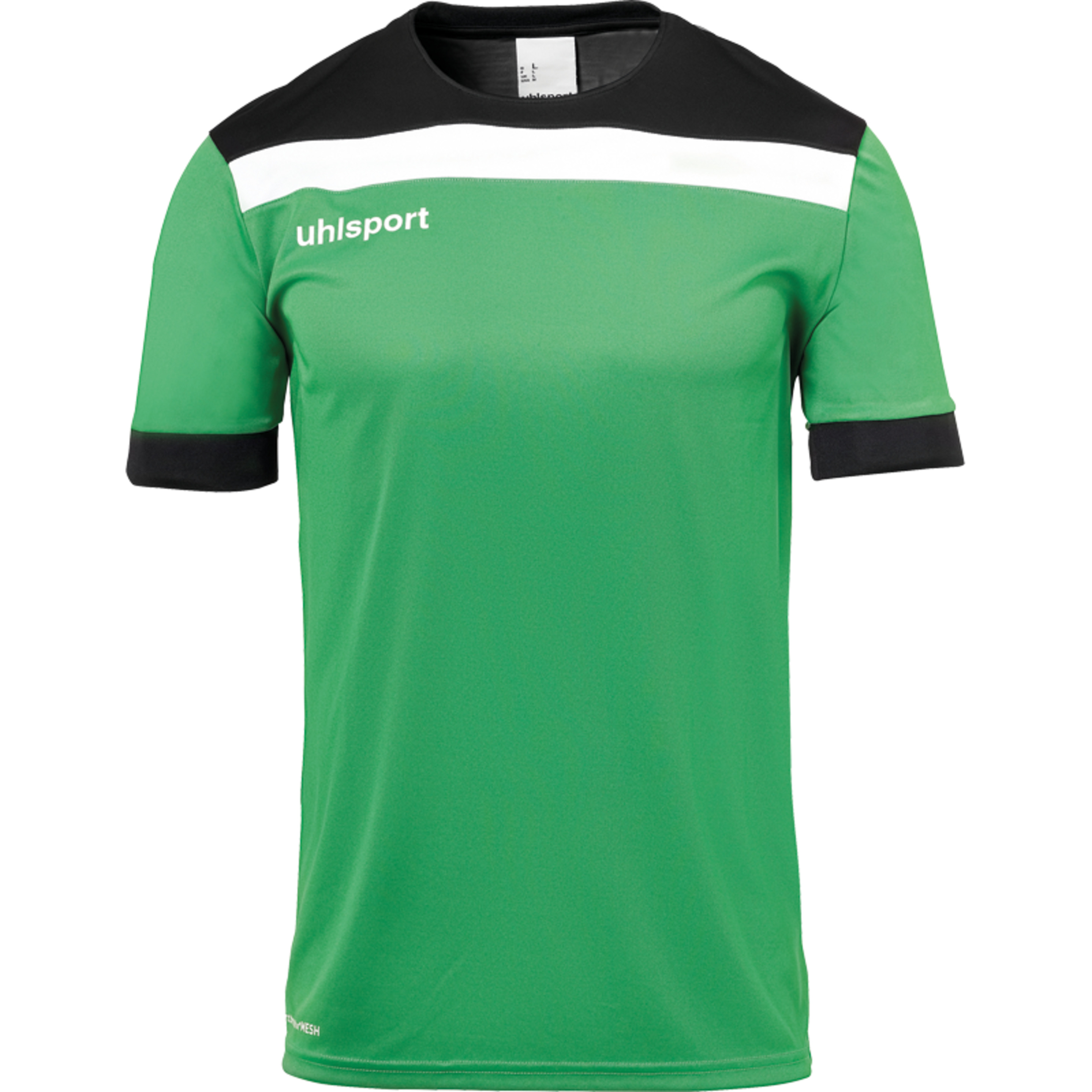 Offense 23 Shirt Shortsleeved Verde/negro/blanco Uhlsport