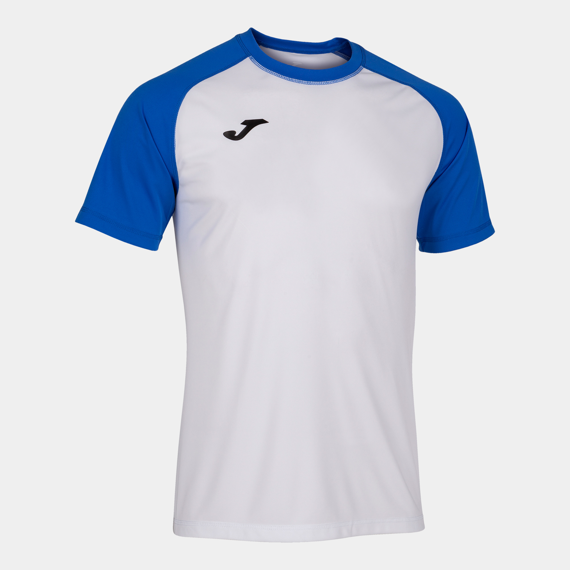 T-shirt Manga Curta Joma Teamwork Branco Azul Royal