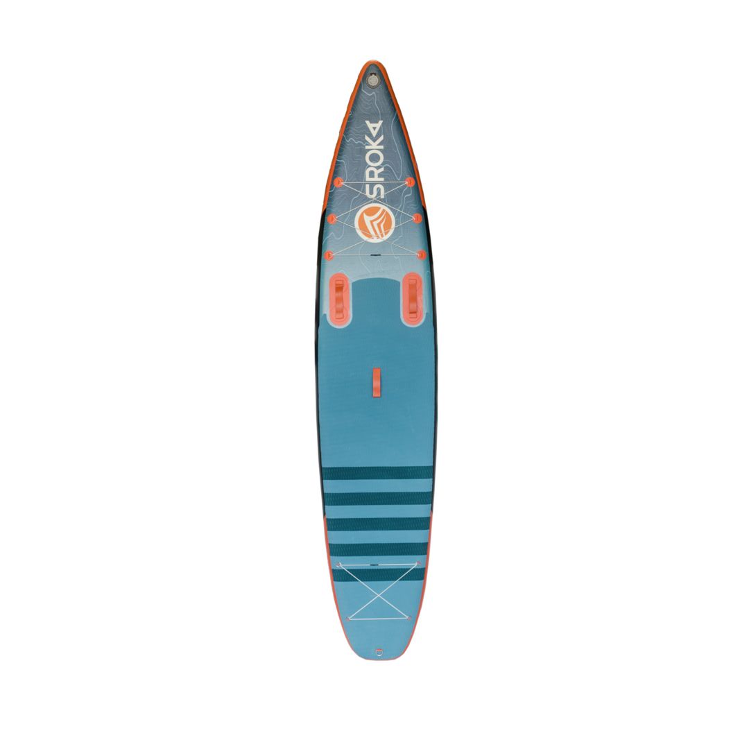 Tabla De Paddle Surf Sroka Alpha 12"6 X 31 - azul-verde - 