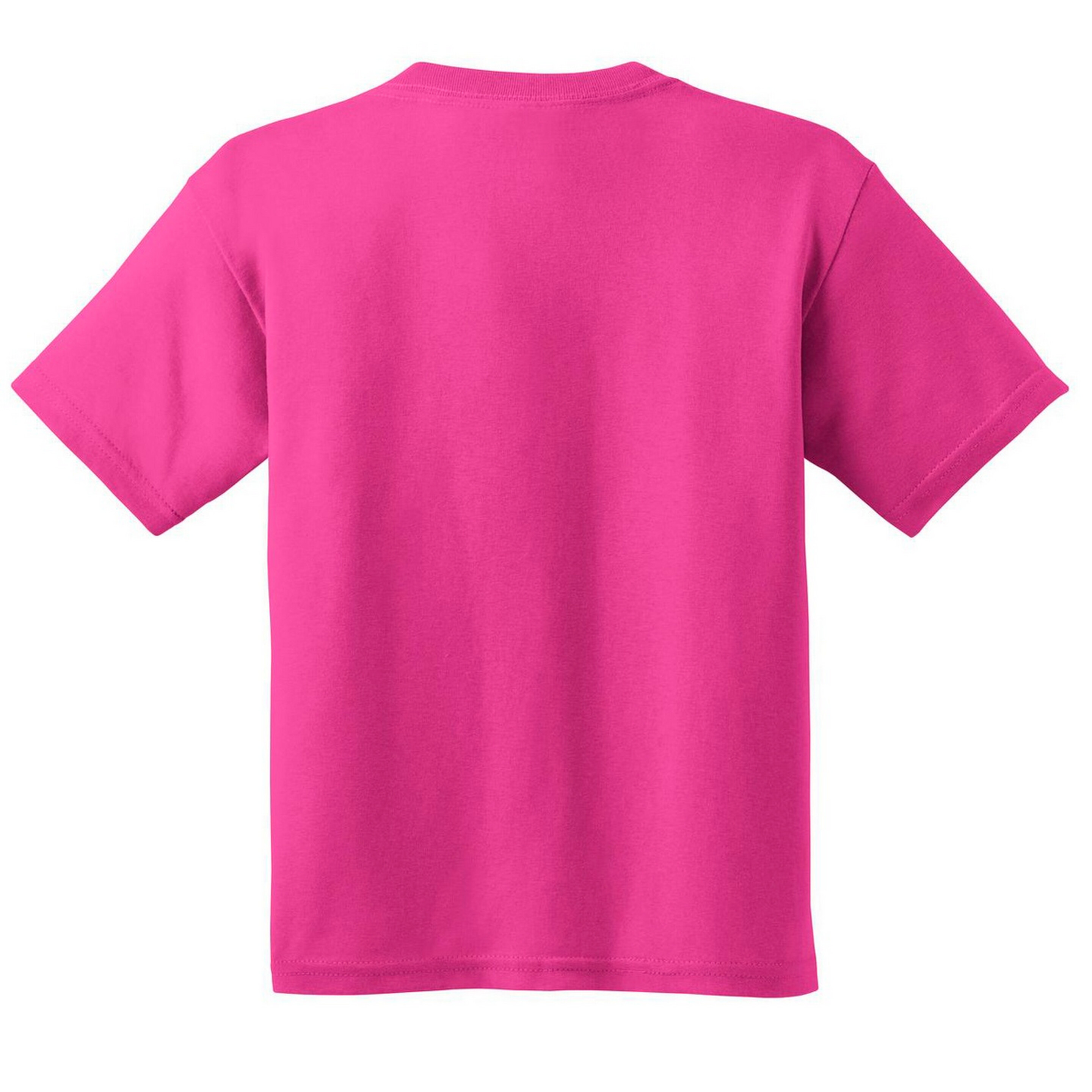 Camiseta Básica De Manga Corta Unisex Estilosa Suave Niños Niñas Verano/calor Gildan (Morado)