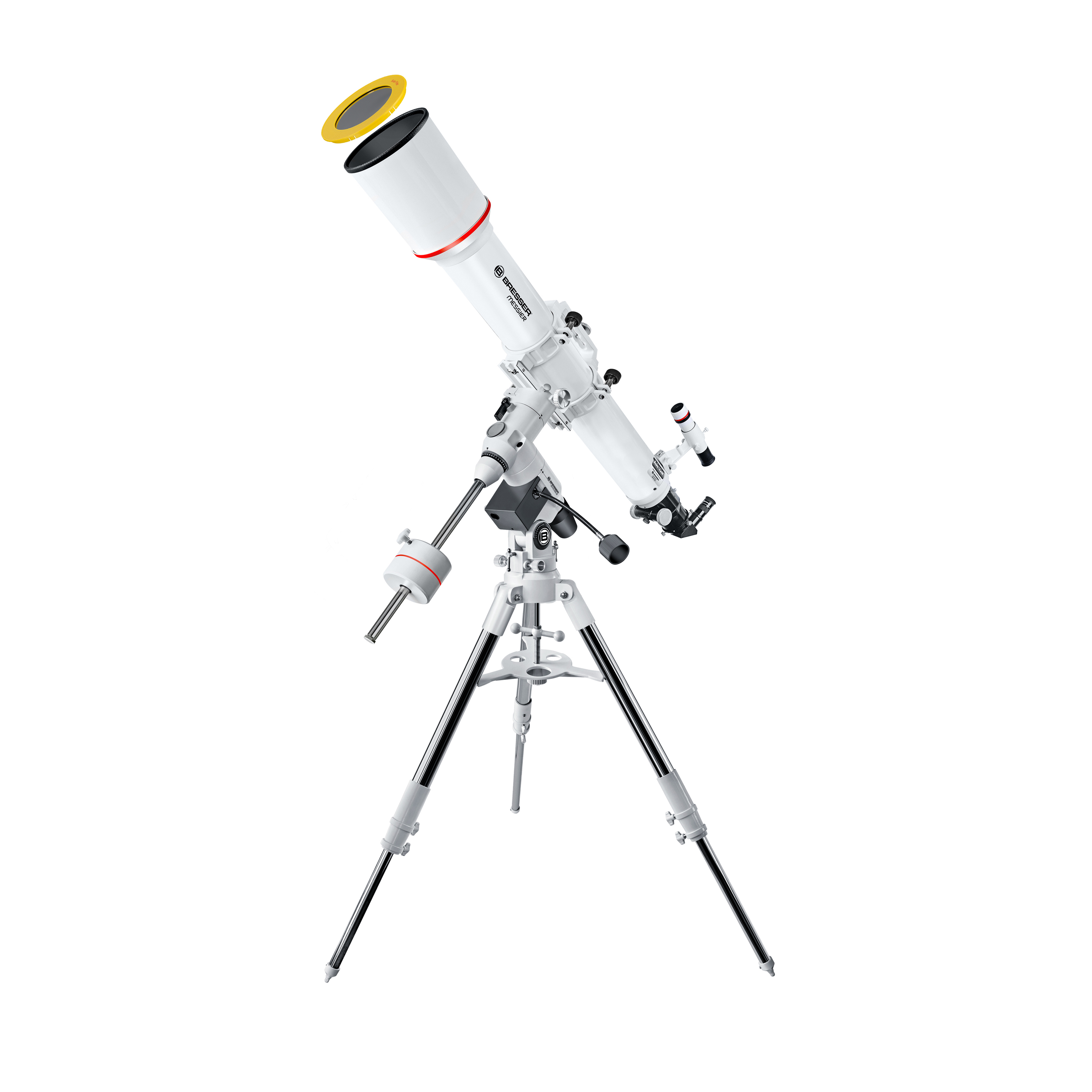 Bresser Messier Ar-102/1000 Exos-2/eq5 Telescópio