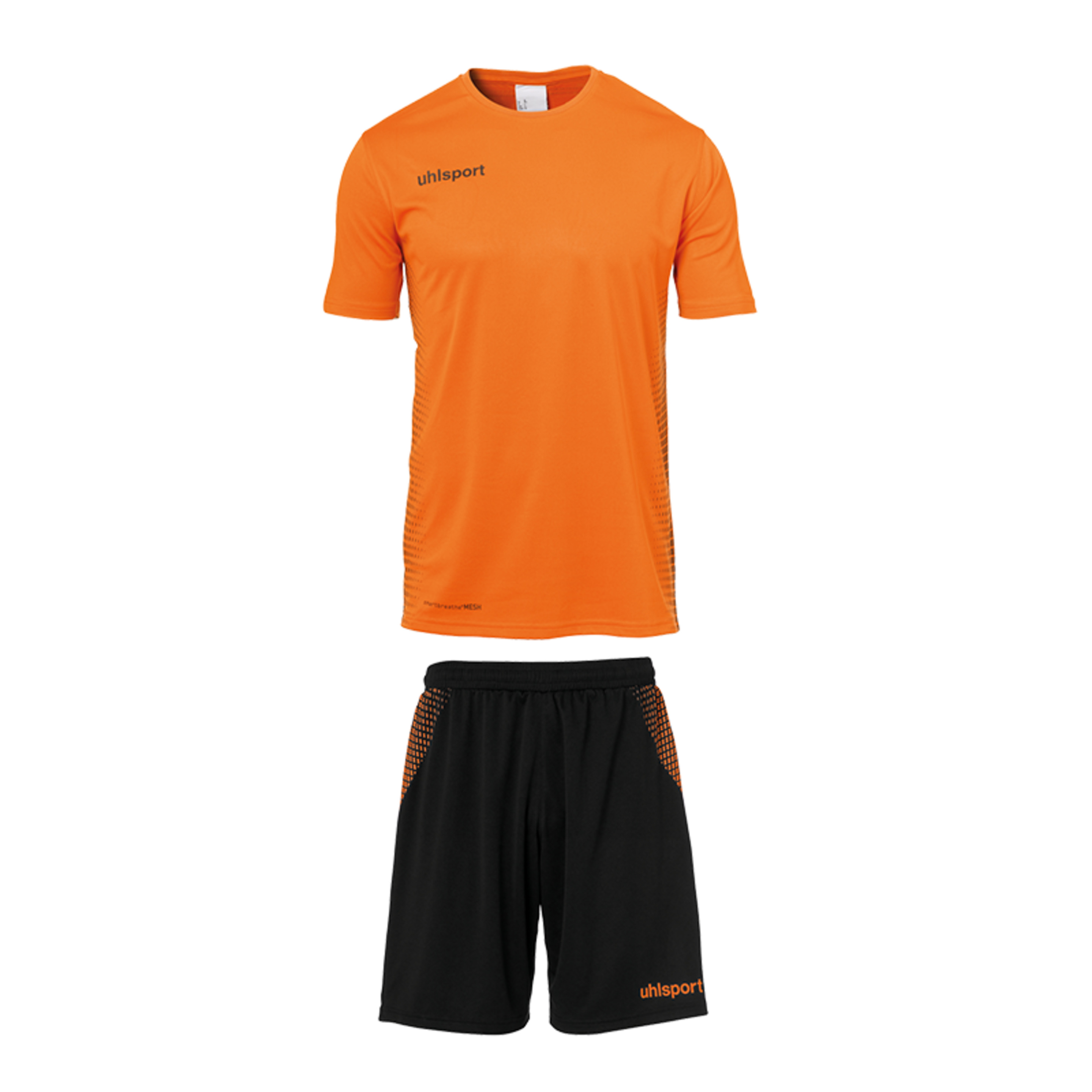 Score Kit Ss Naranja Fluor/negro Uhlsport