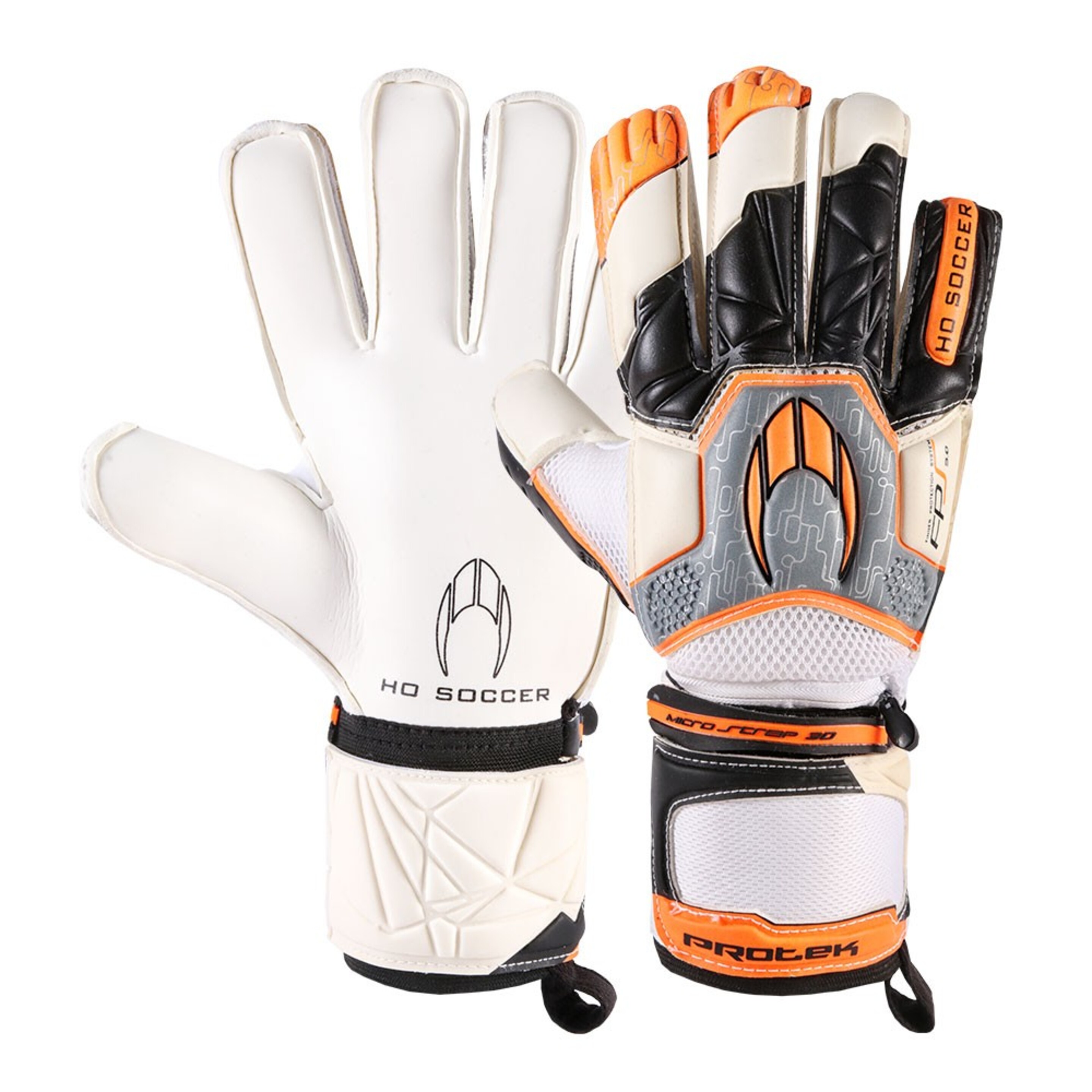 Guantes De Portero Protek Flat Orange Legend Ho Soccer