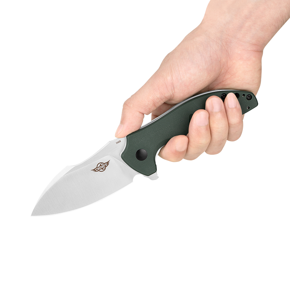 Canivete De Bolso Zilla Aço Inoxidável Oknife Verde - Preto - Ferramenta forte e versátil | Sport Zone MKP