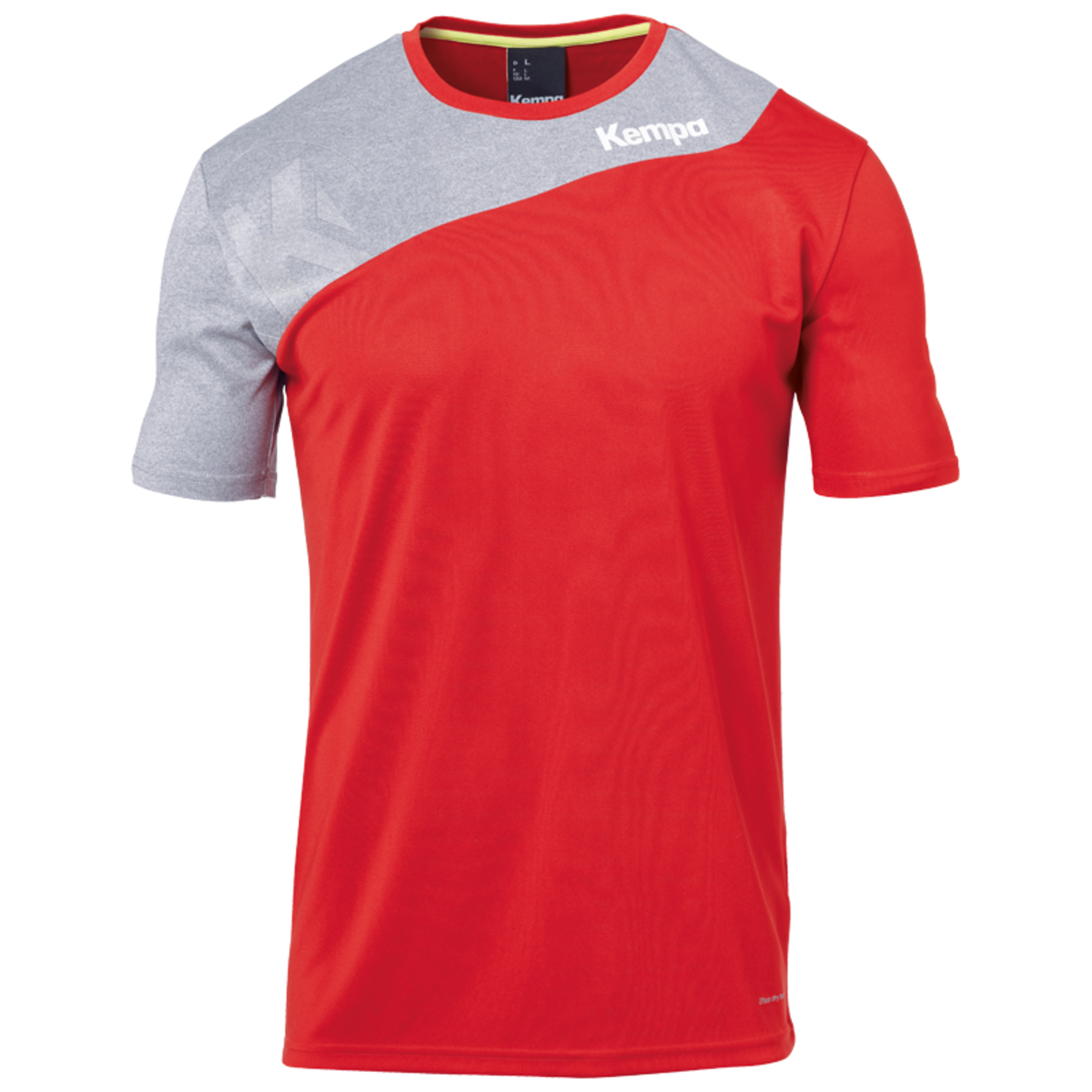 Core 2.0 Shirt Rojo/gris Oscuro Mezcla Kempa