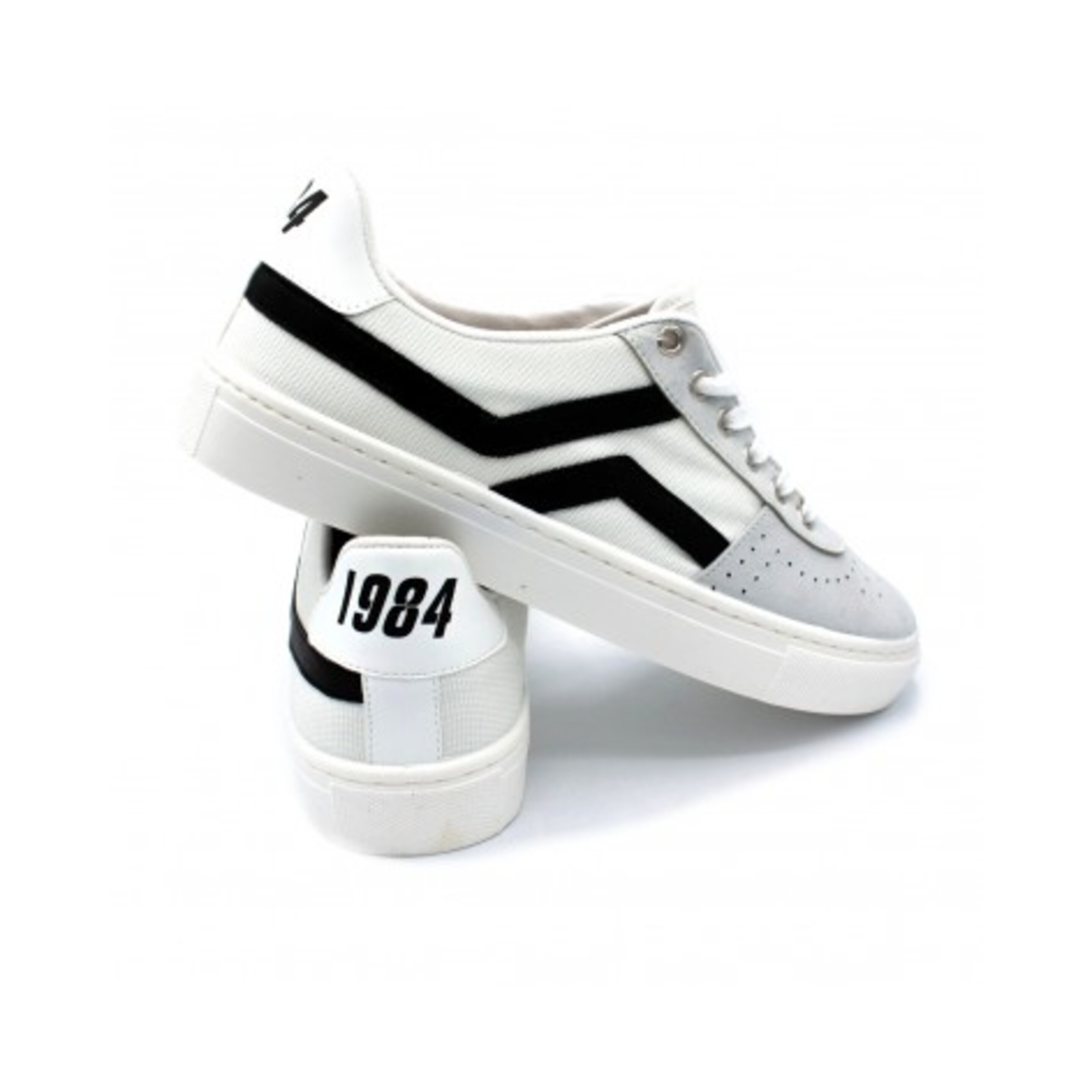 Sneaker Recykers 1984 - blanco/negro  MKP