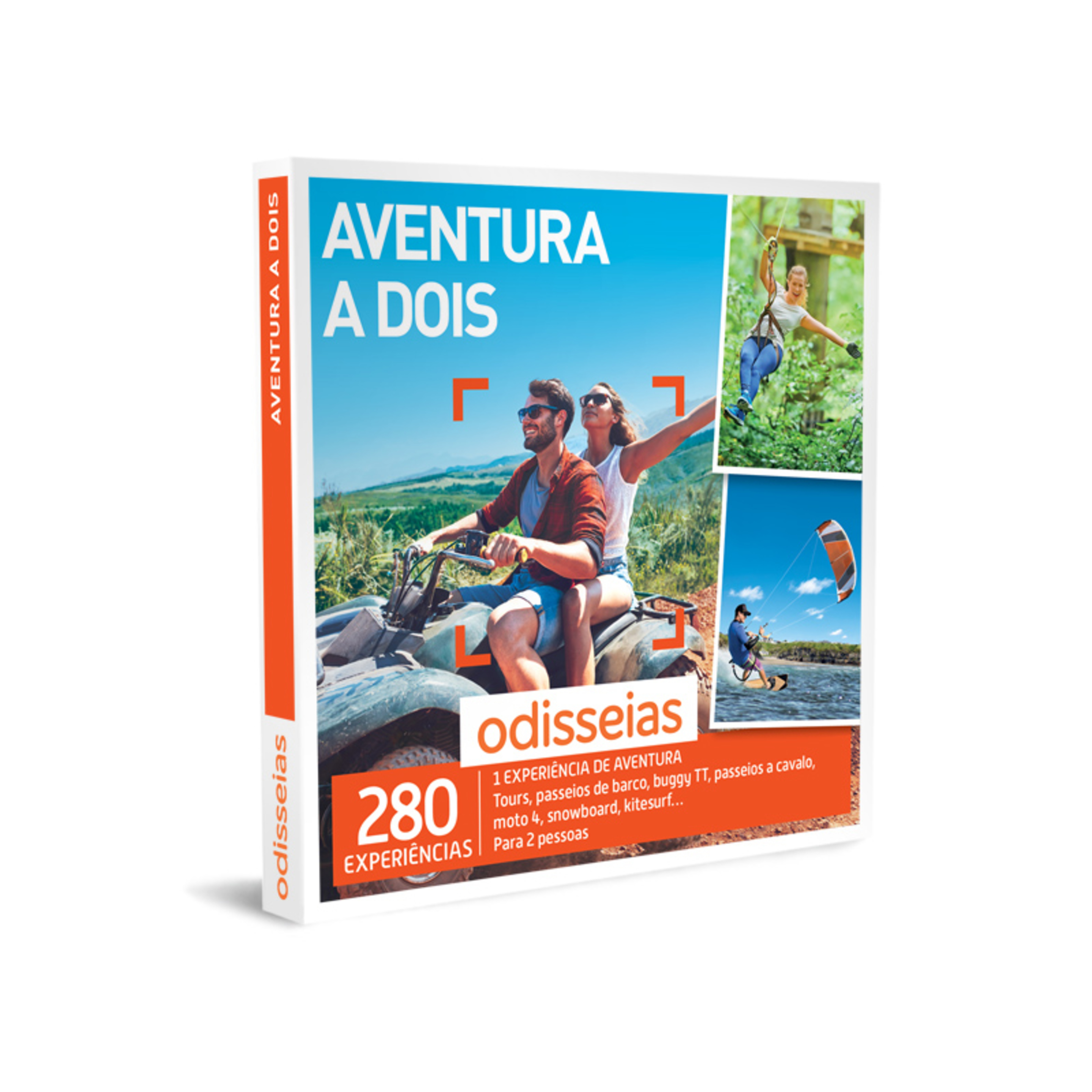 Pack Presente Odisseias- Aventura A Dois - Experiência De Aventura P/ 2 Pessoas
