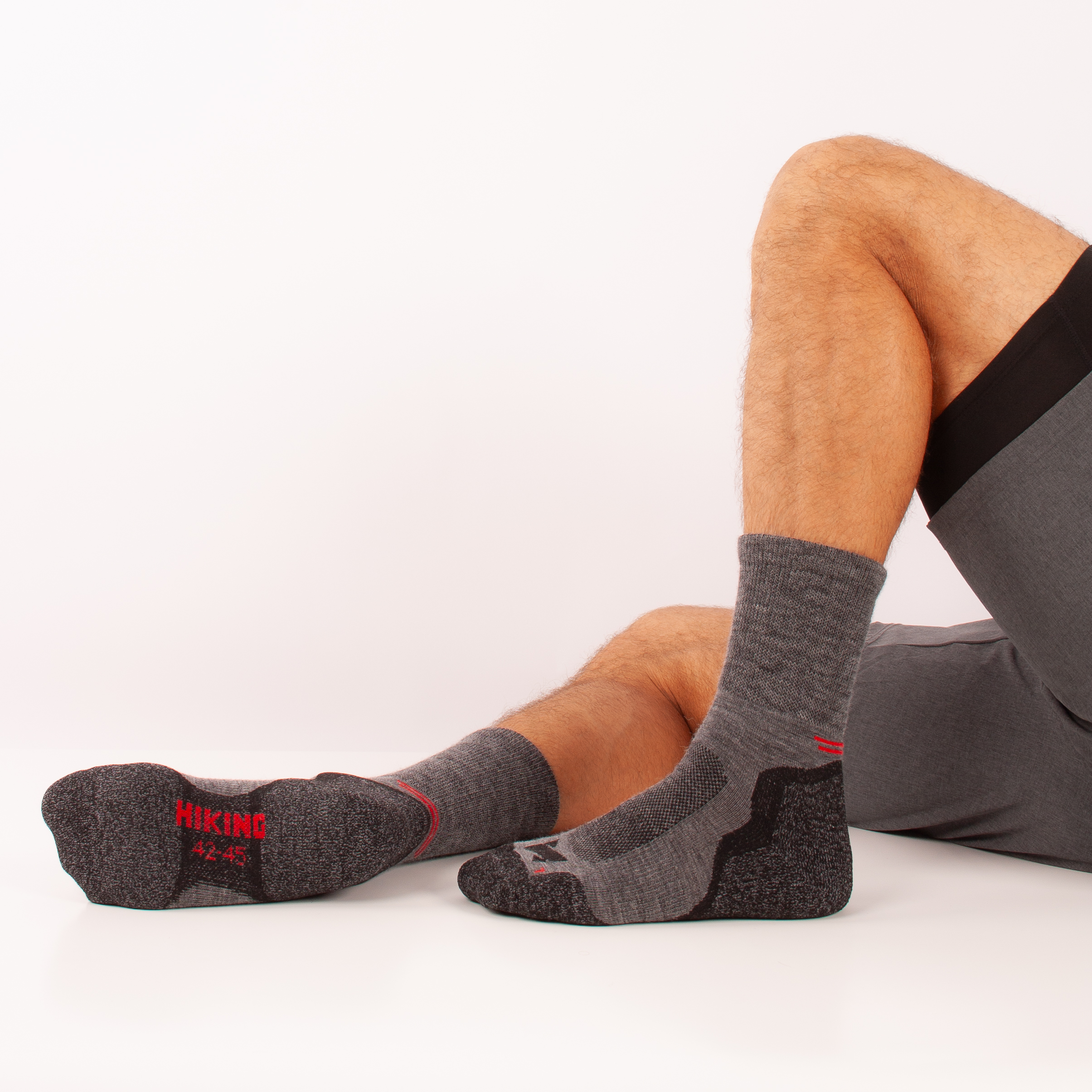 Meias Xtreme Sockswear Caminhada Técnicas Em Lã Merino - gris - 