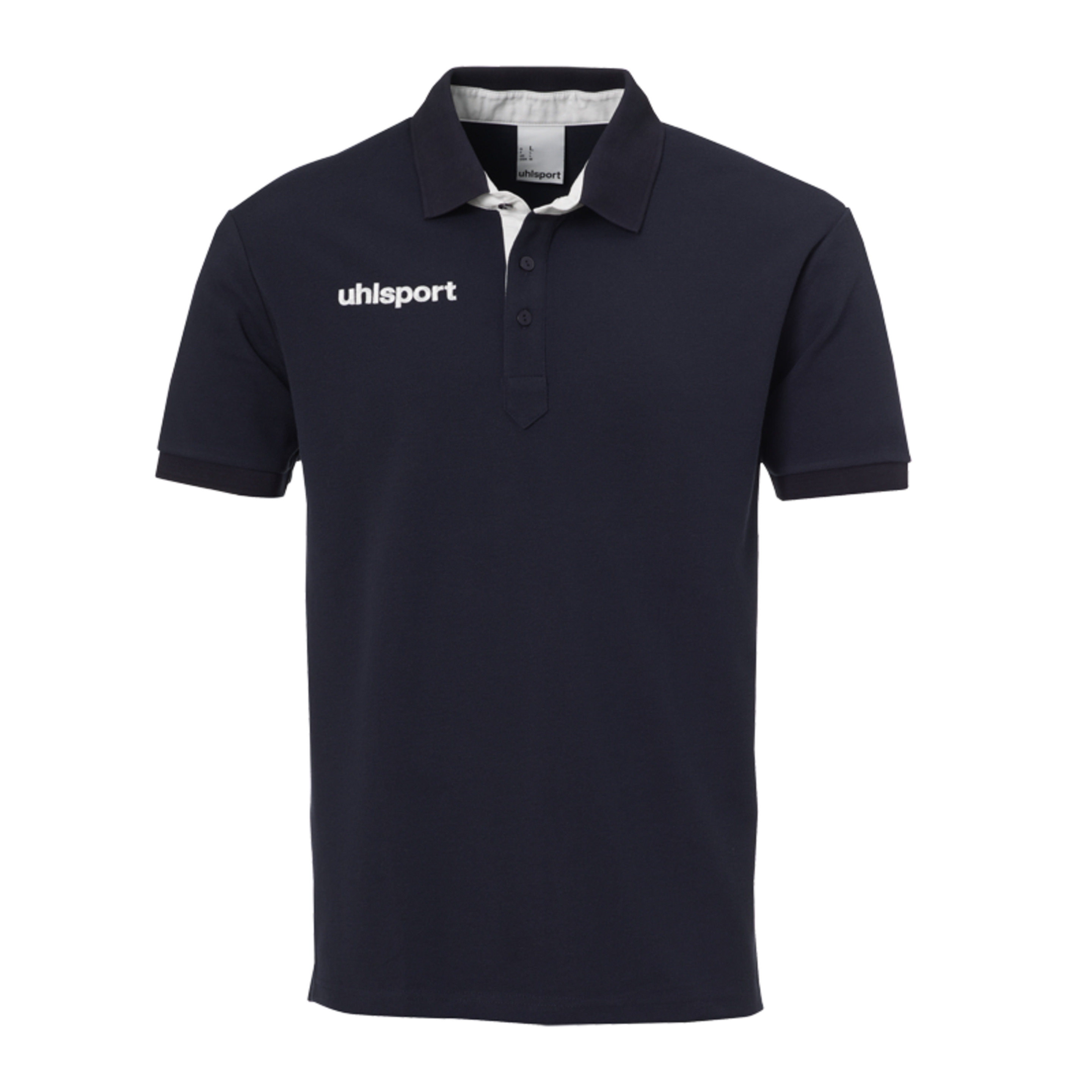 Essential Prime Polo Shirt Negro/blanco Uhlsport