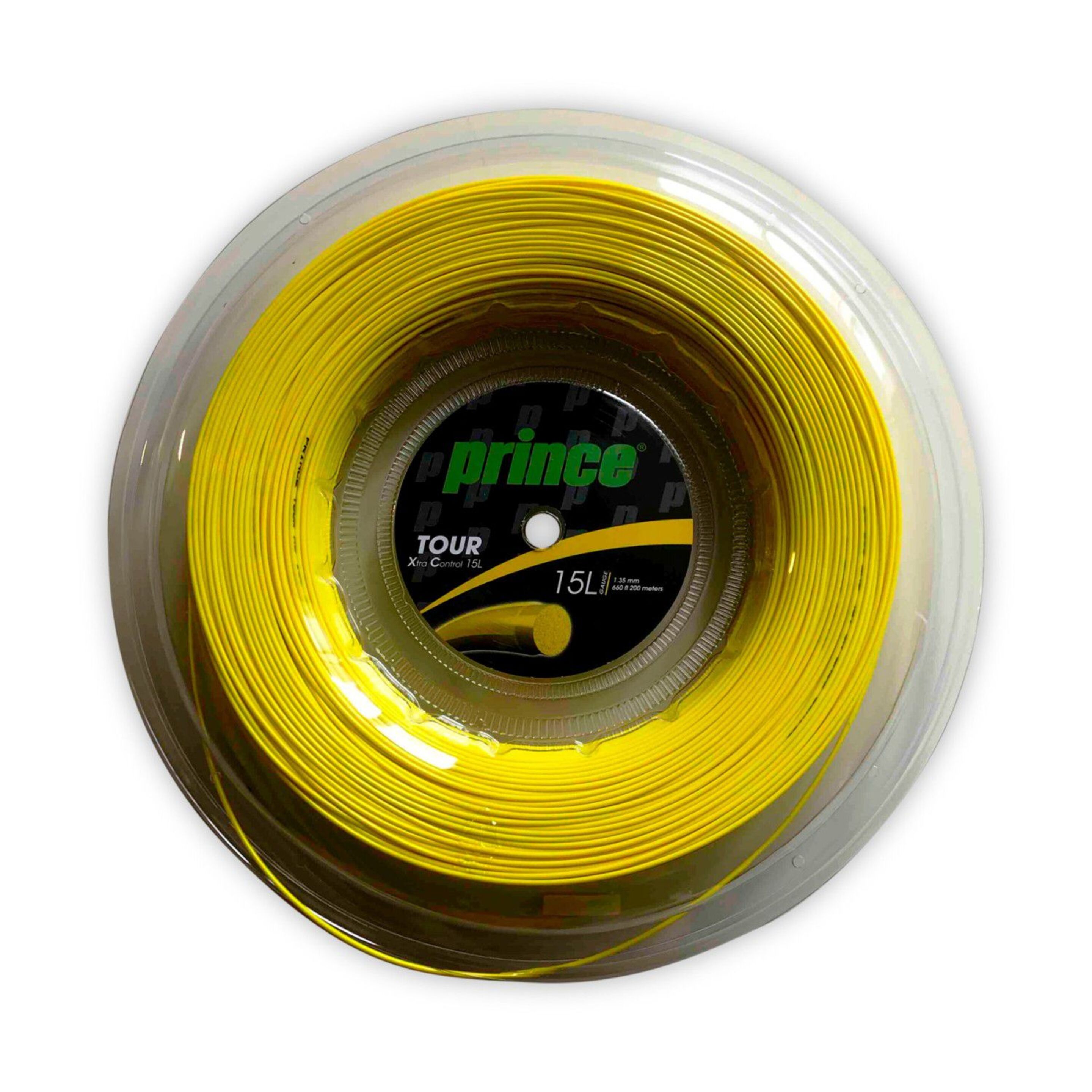 Corda De Tênis Prince Tour Xc 15l (1.38 Mm) (200m) - amarillo - 