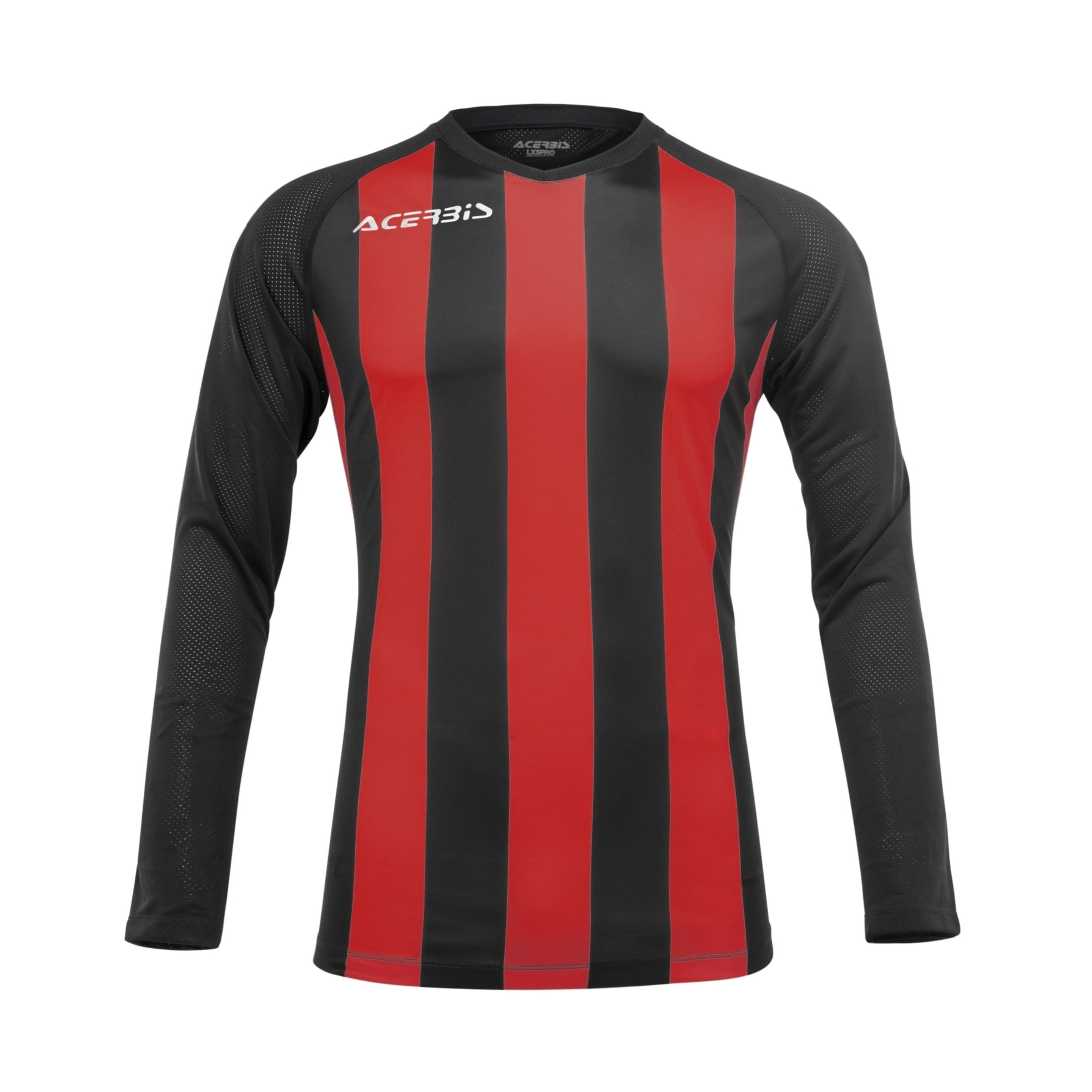 Camiseta Acerbis Johan Manga Larga - negro-rojo - 