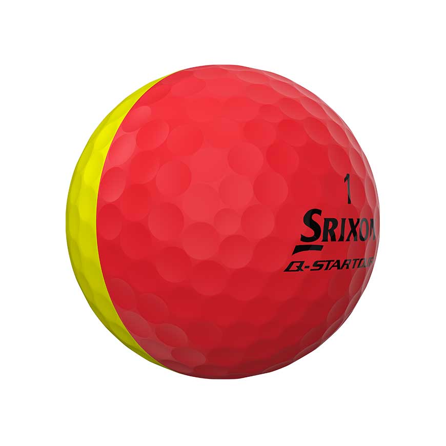 Pelotas Golf Srixon Q-star Tour Divide X12 - rojo - 