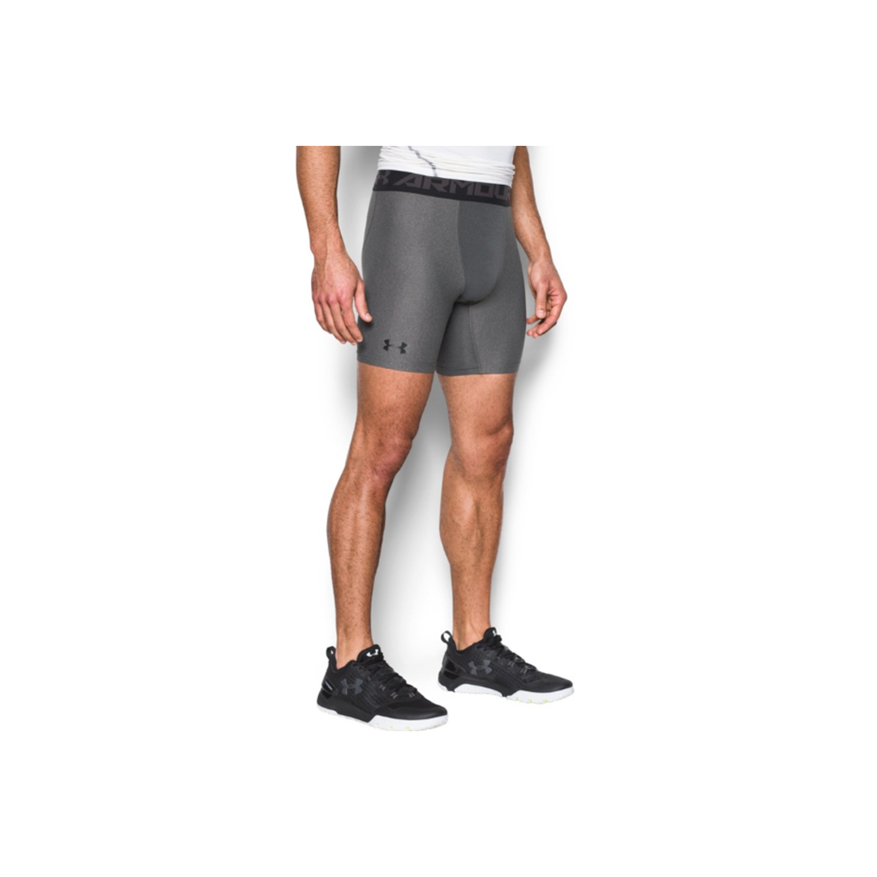 Under Armour Heatgear Armour Mid Compression Shorts 1289566-090