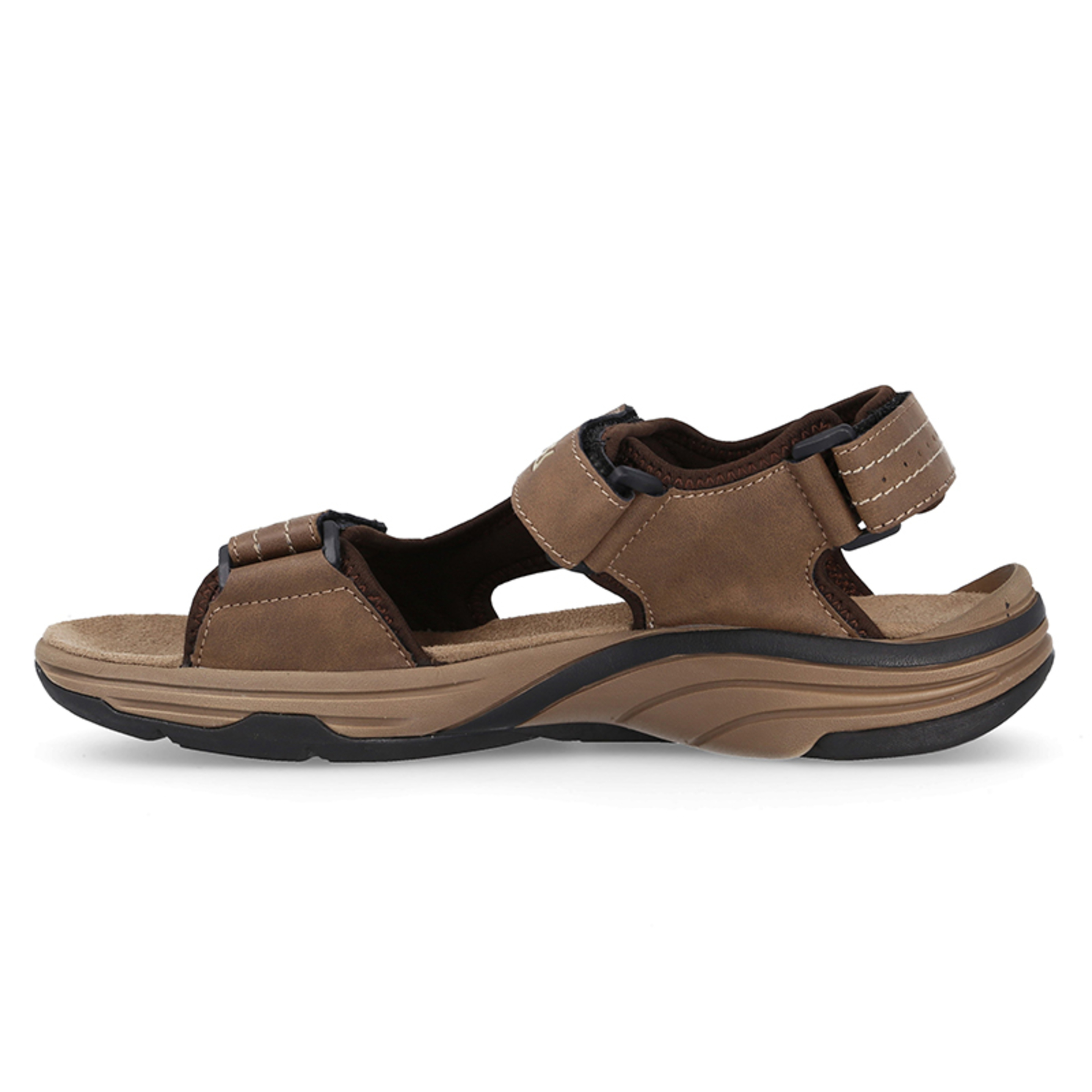 Sandalia Velcro Albir - Marca Paredes - Sandalia Verano - Color Marron