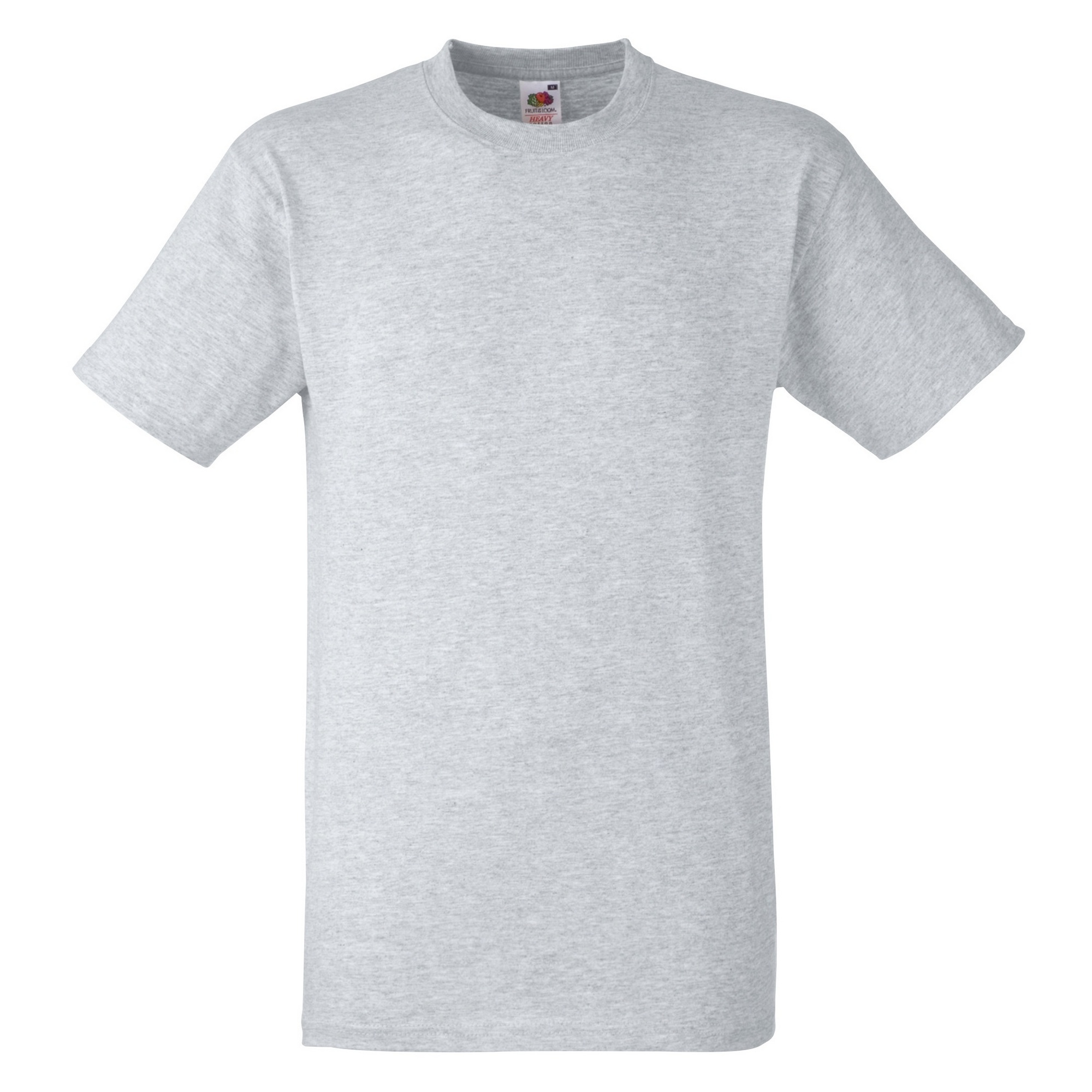 Camiseta Básica De Manga Cort 100% Algodón De Calidad Superior Belcoro® - gris - 