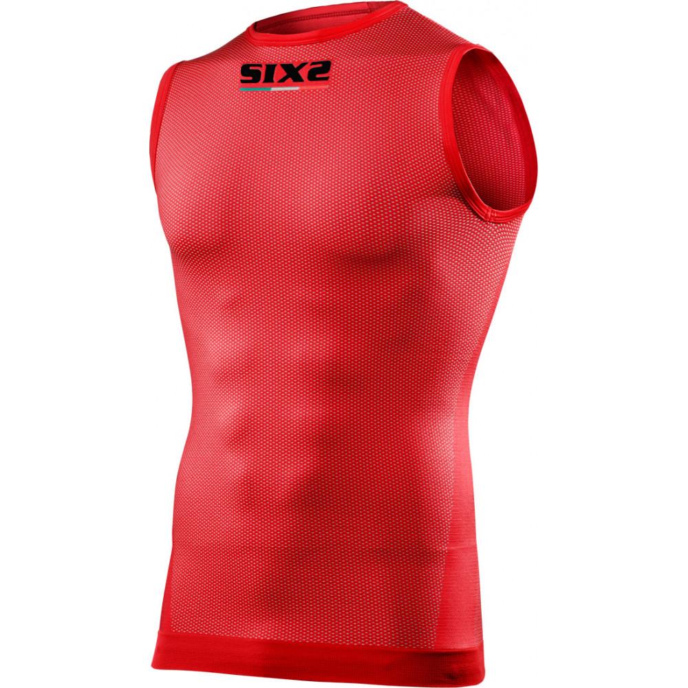 Camiseta Tecnica Carbon Underwear Sixs Smx - rojo - 