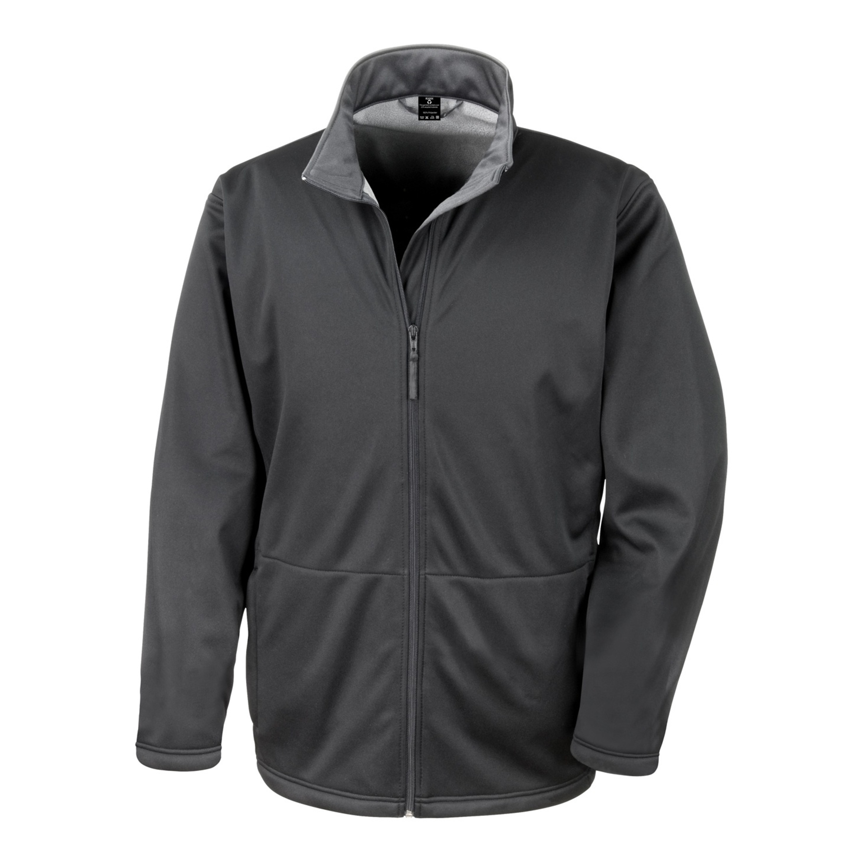 Blusão/casaco Softshell 3 Camadas Premium Homem Result - negro - 