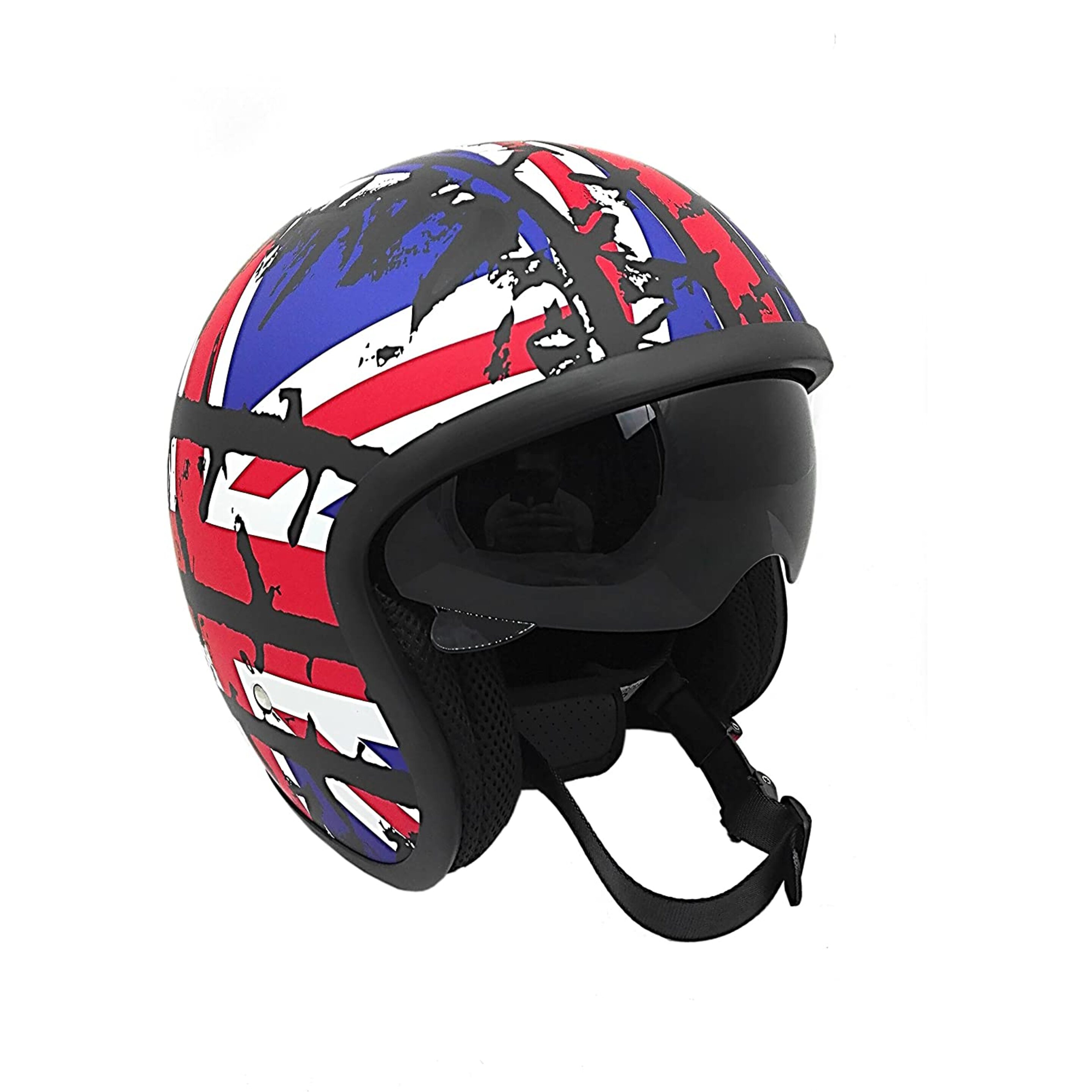 Kenrod Origine Sprint, Casco Abierto Moto Origine Color Multicolor Talla S