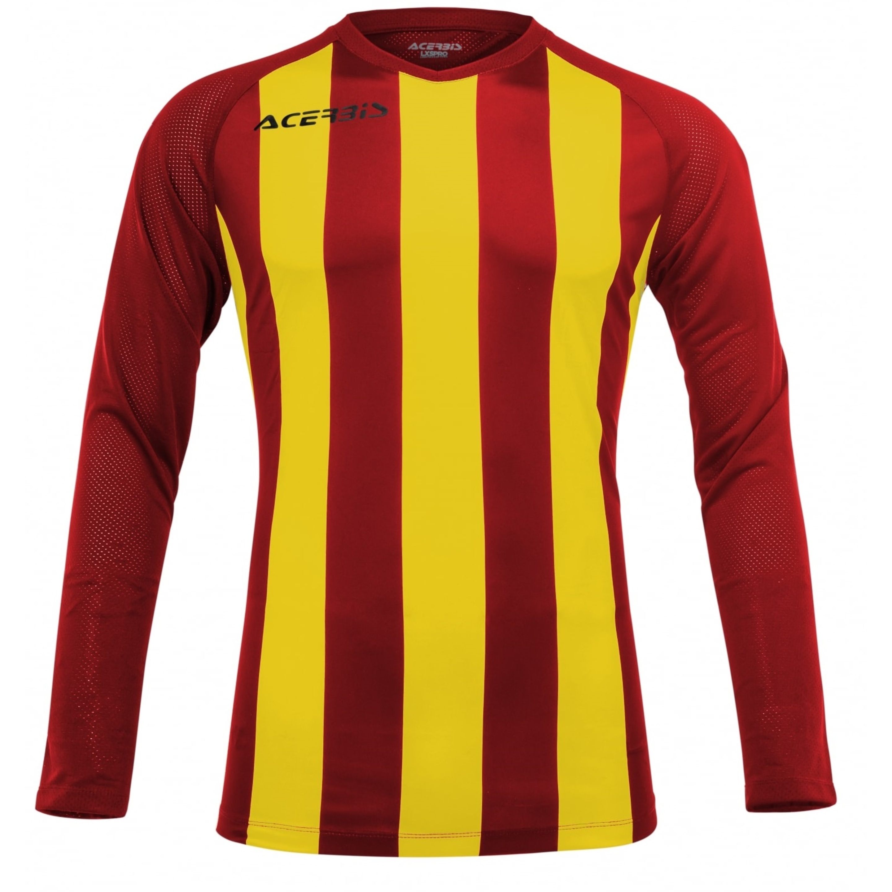 Camiseta Acerbis Johan Manga Larga - rojo-amarillo - 