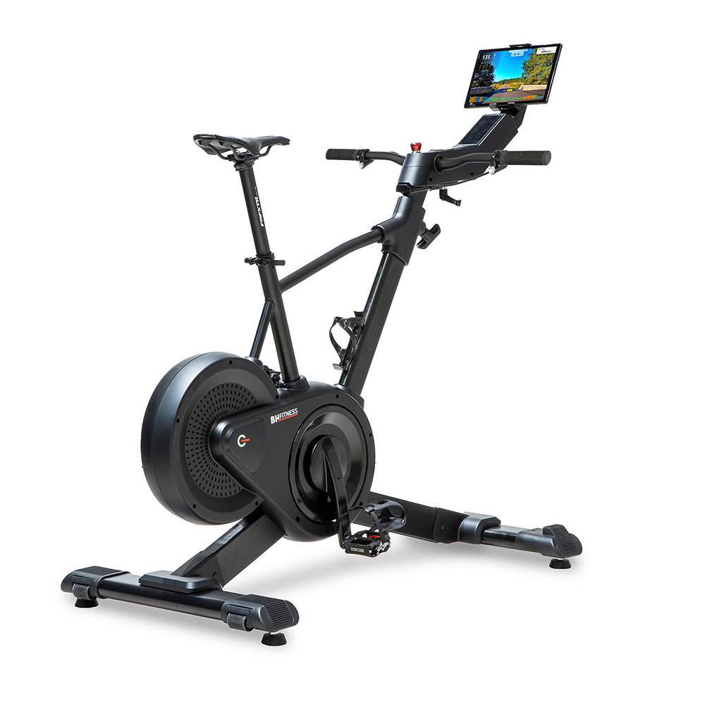 Smart Bike Exercycle R H9365rm Ftms Bh Fitness Ems, Bielas Ajustables - negro - 