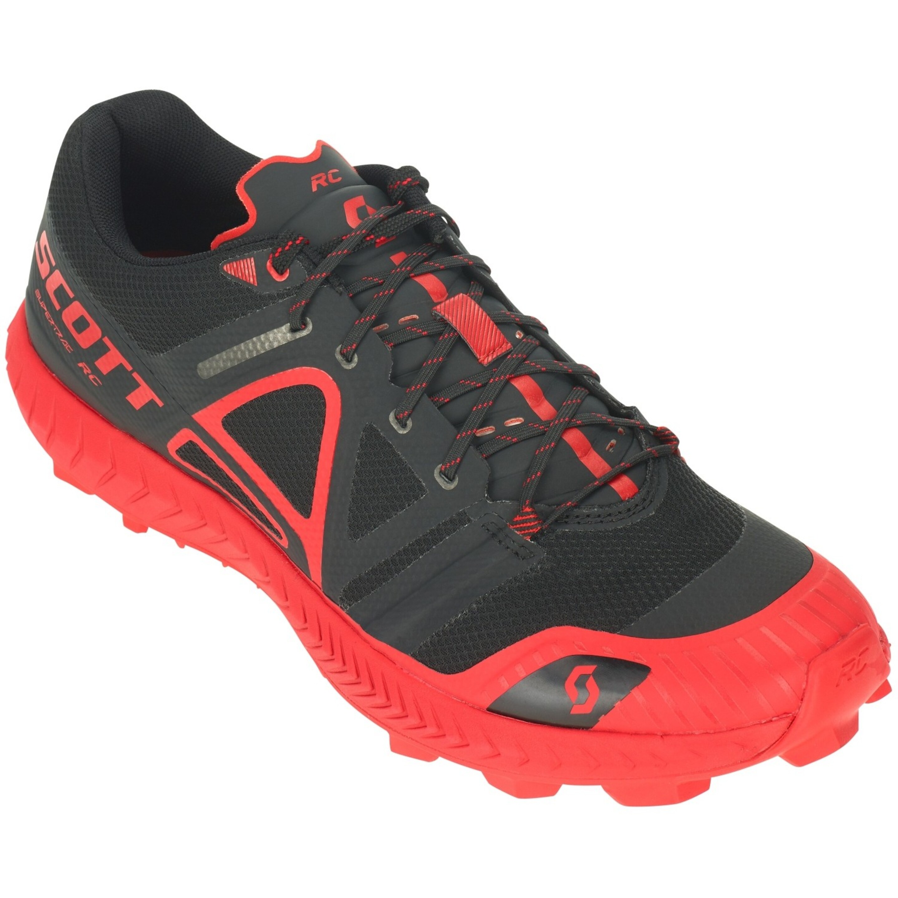 Zapatillas Trail Running Supertrac Rc Scott Rojo