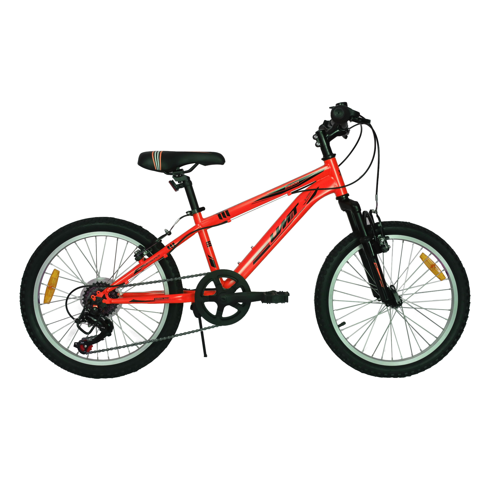Bicicleta De Montanha Umit Xr-200 20? Para Crianças Dos 6 Aos 9 Anos Vermelha