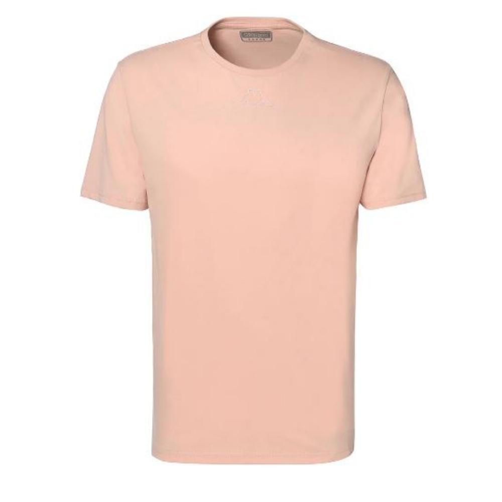 T-shirt De Ginástica E Pilates Logo Edson 100% Algodão Homem Pink