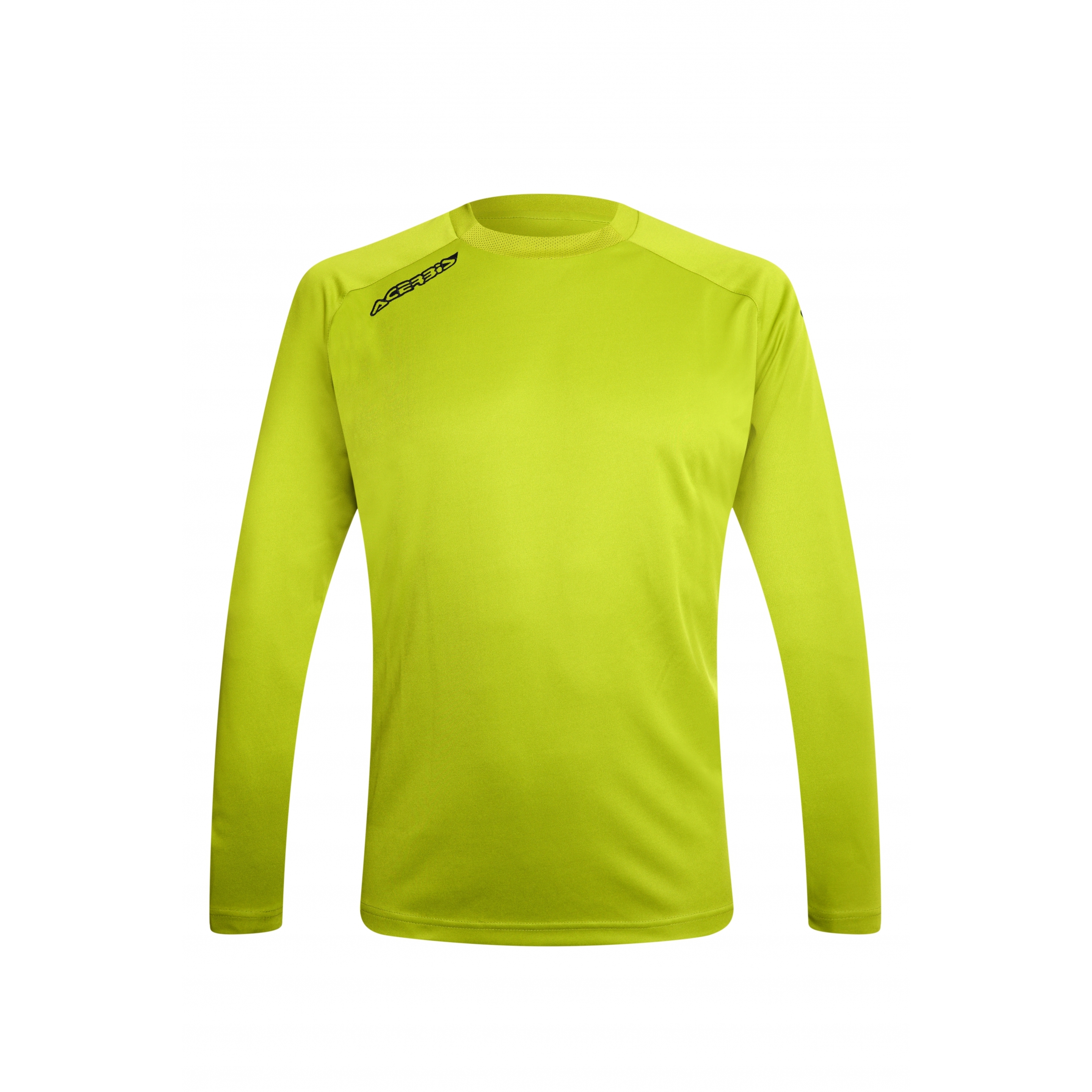 T-shirt Acerbis Atlantis Manga Larga - Amarillo Fluor - Camiseta Deportiva  MKP