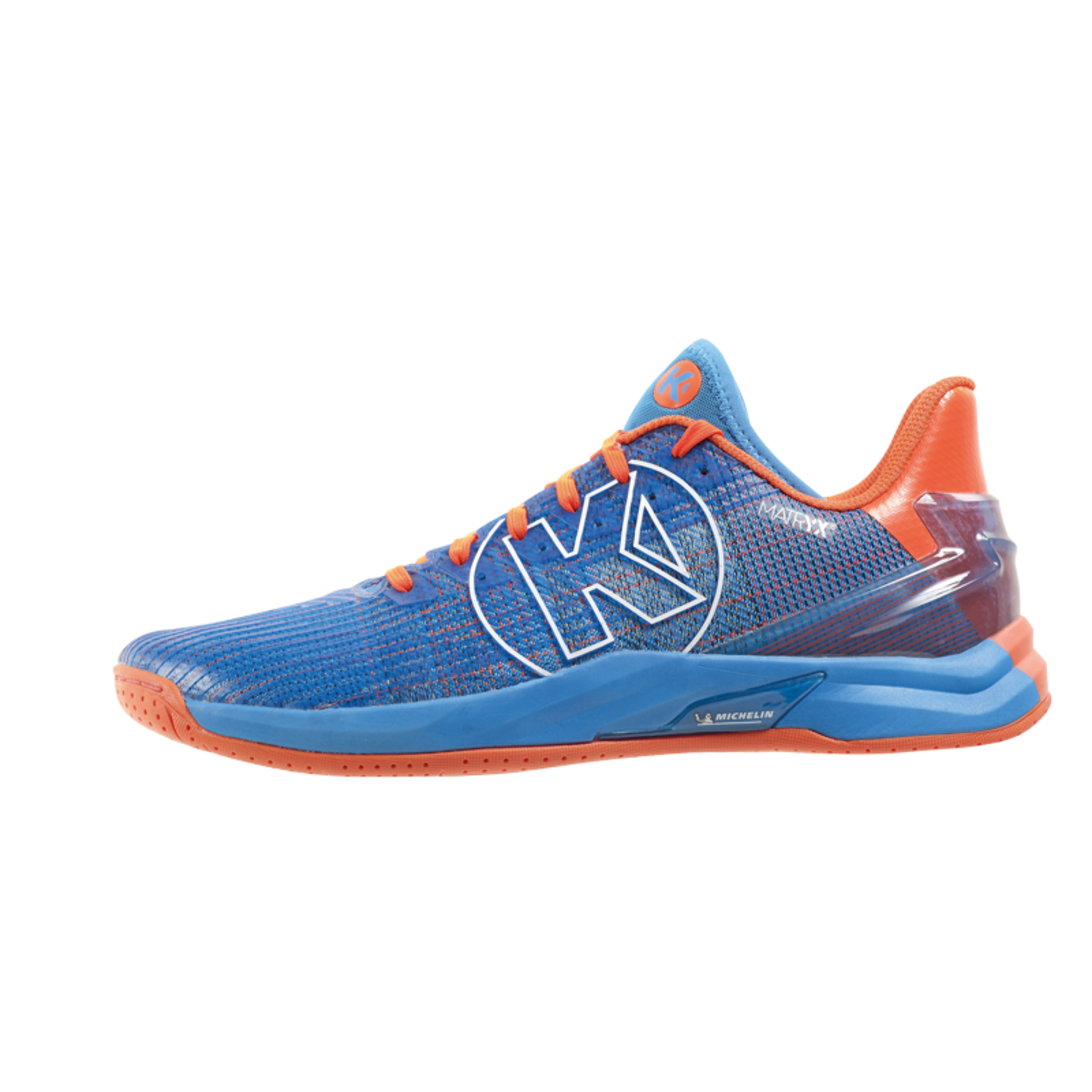 Zapatilla De Balonmano Attack One 2.0 Kempa Azul/rojo Fluor Kempa