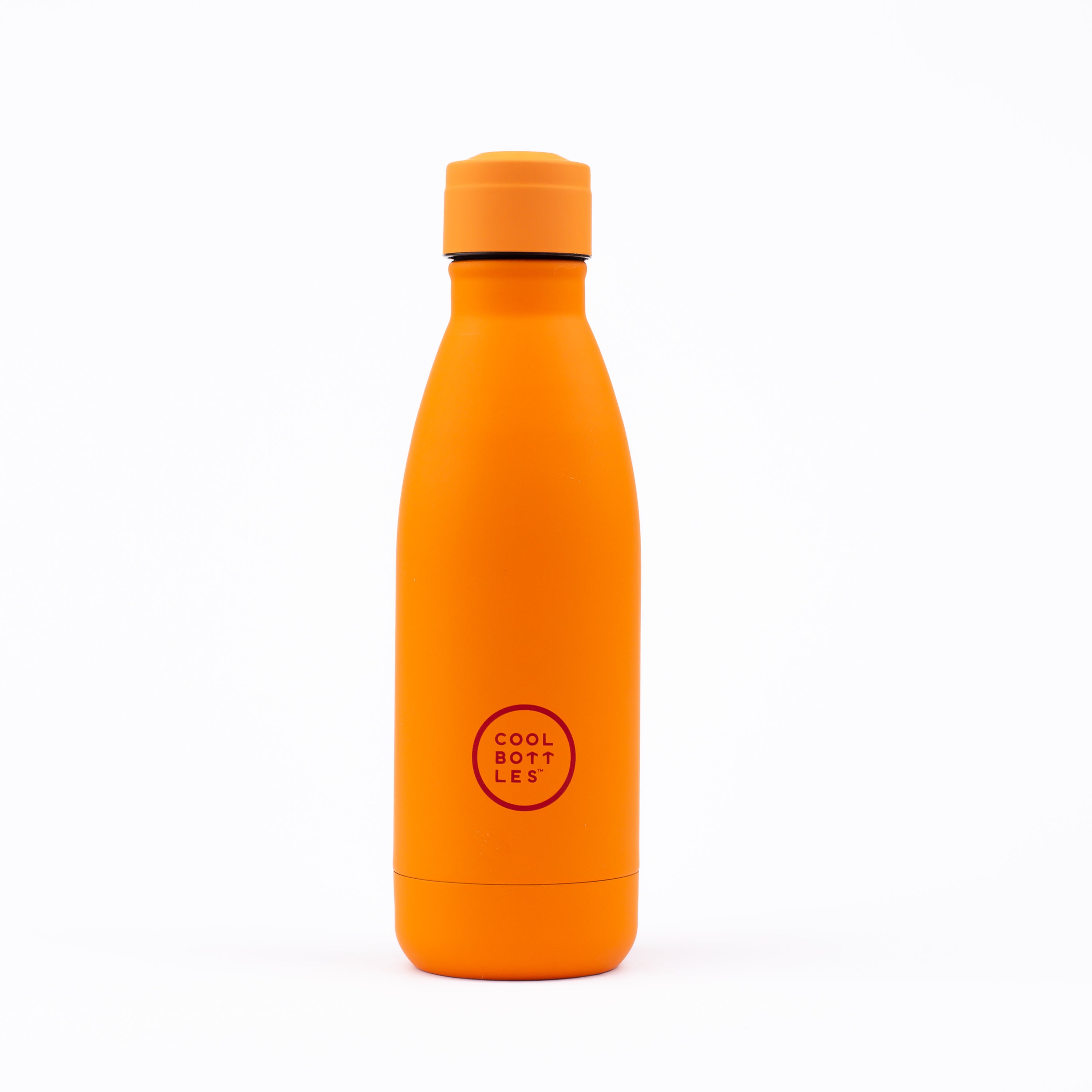 Garrafa Térmica De Aço Inoxidável Cool Bottles. Vivid Orange 350ml - naranja - 