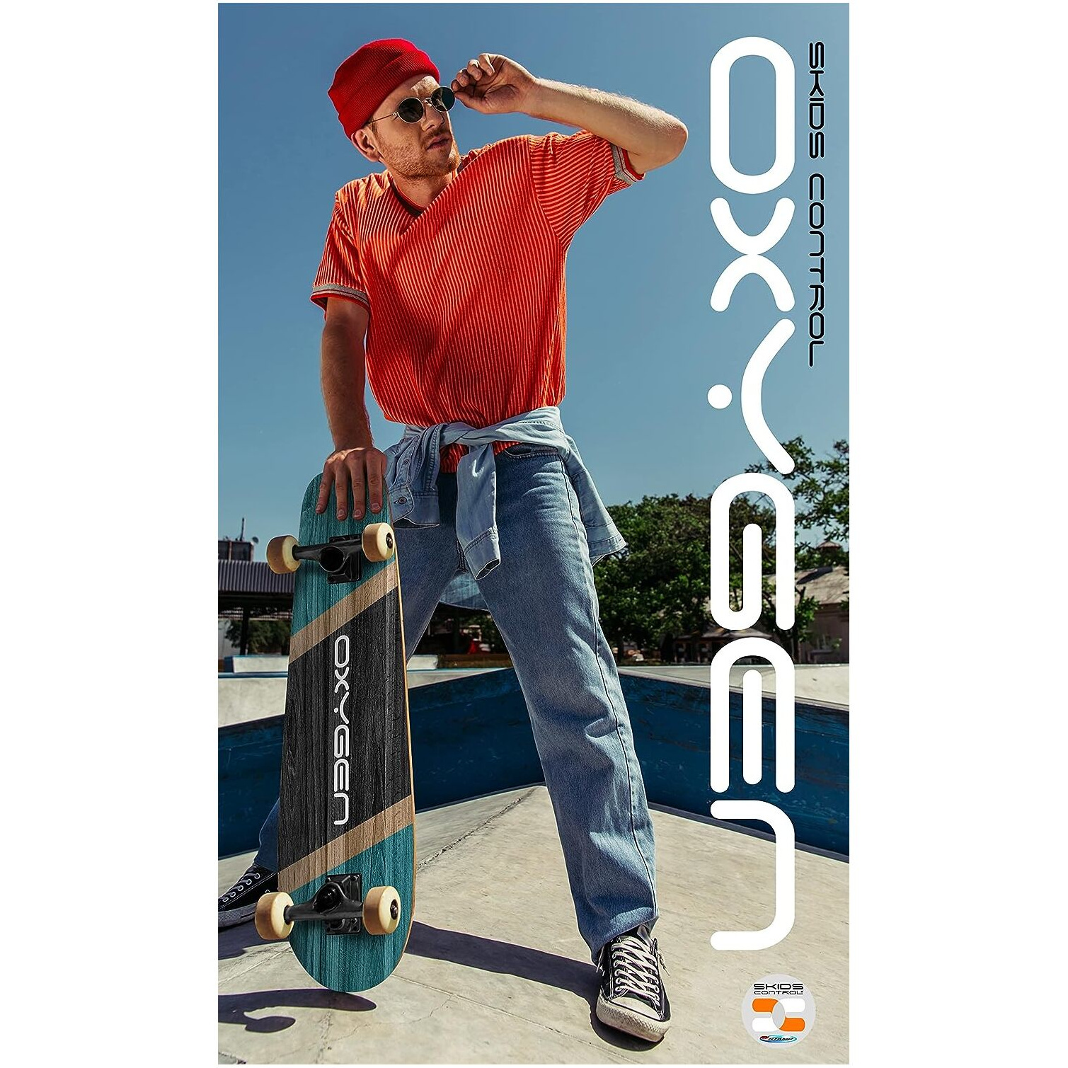 Cruiser Skateboard 27,5 X 8 Polegadas Skids Control | Sport Zone MKP