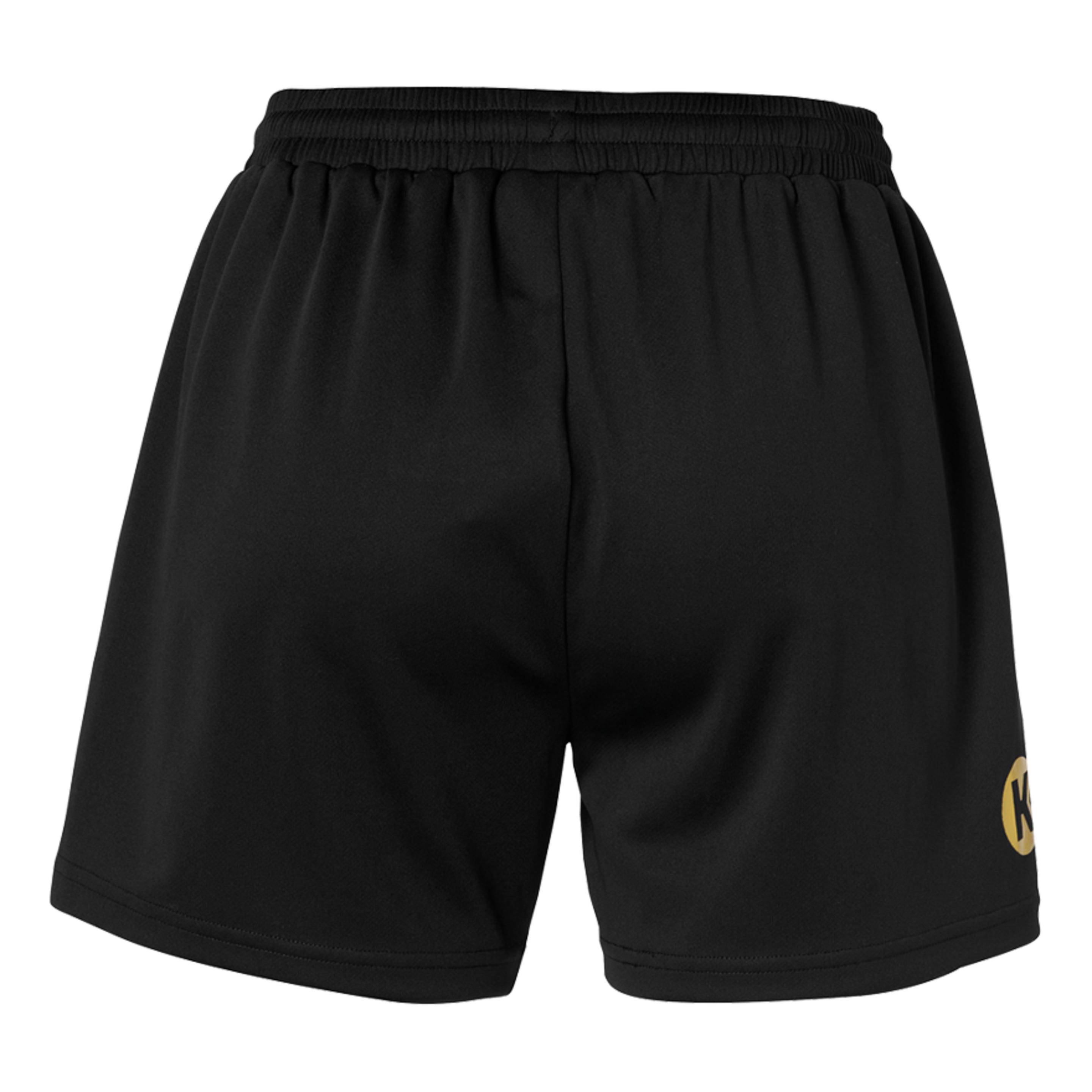 Curve Shorts De Mujer Negro/dorado Kempa