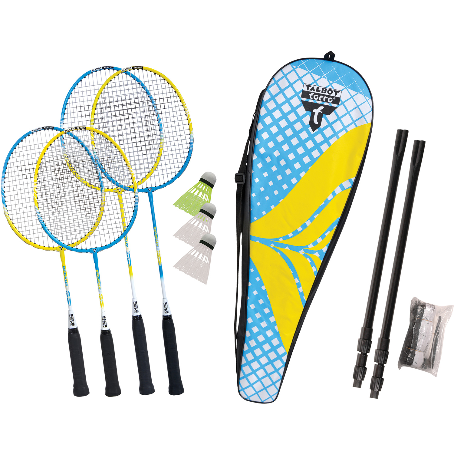 Juego De Bádminton Familia Incl. 2 Años + Raquetas