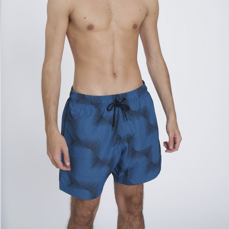 Bañador Umbro Printed Swim Short - azul-claro - 