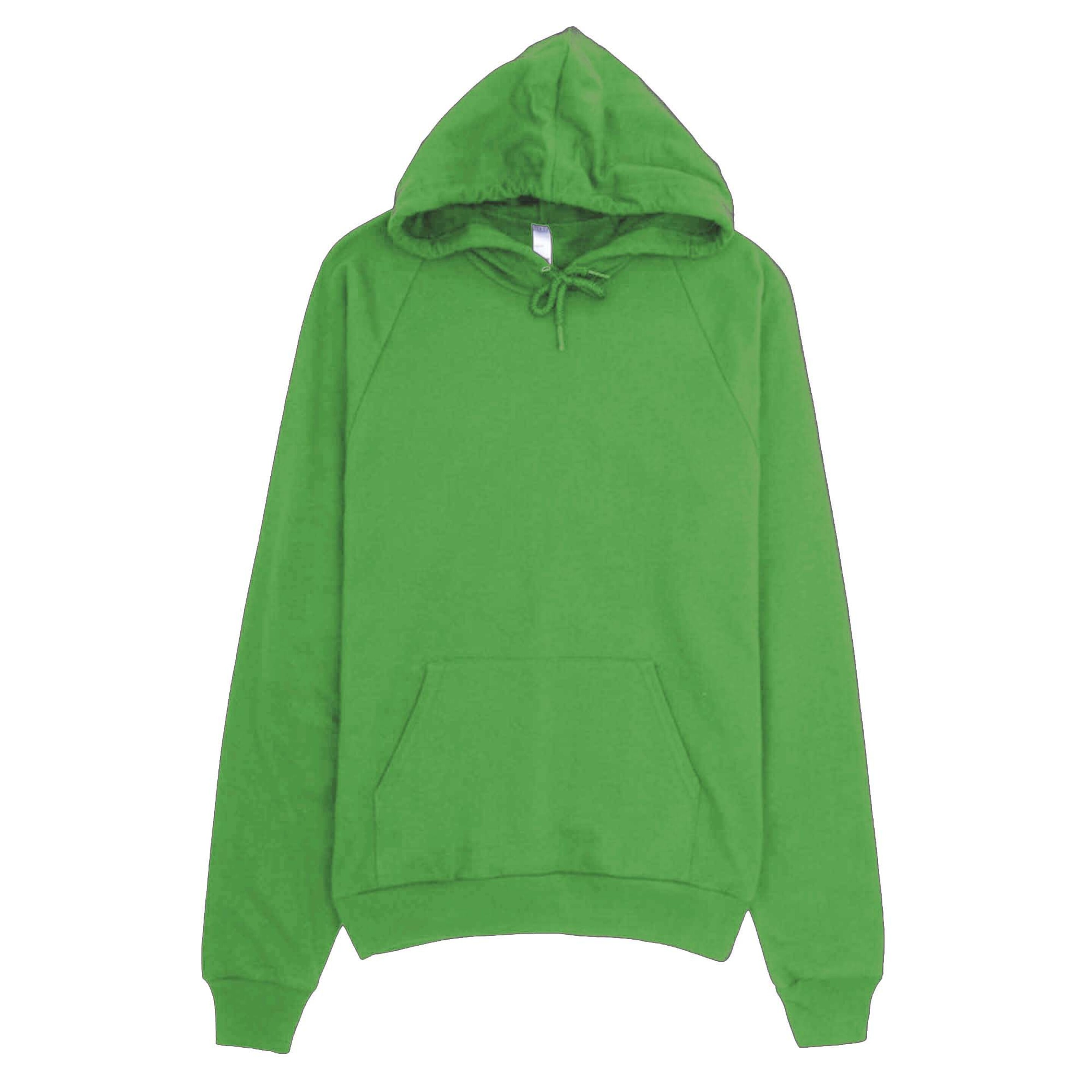 Unisex California Fleece Pullover Hoodie/jumper American Apparel - verde - 