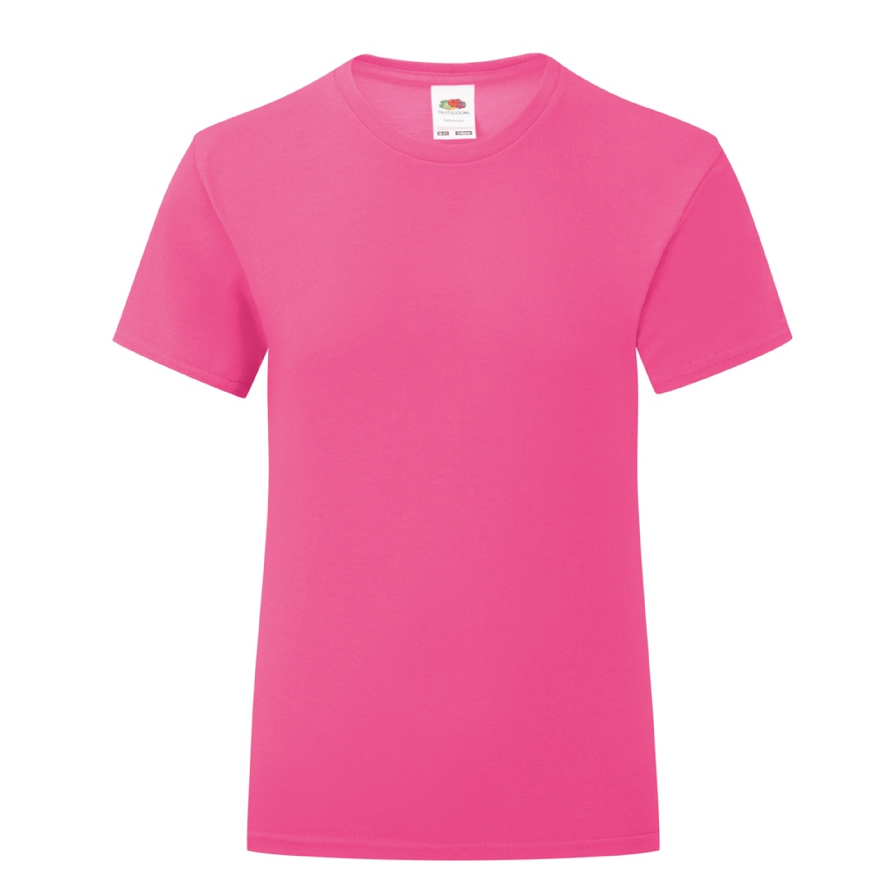 T-shirt Iconic Fruit Of The Loom - fucsia - 