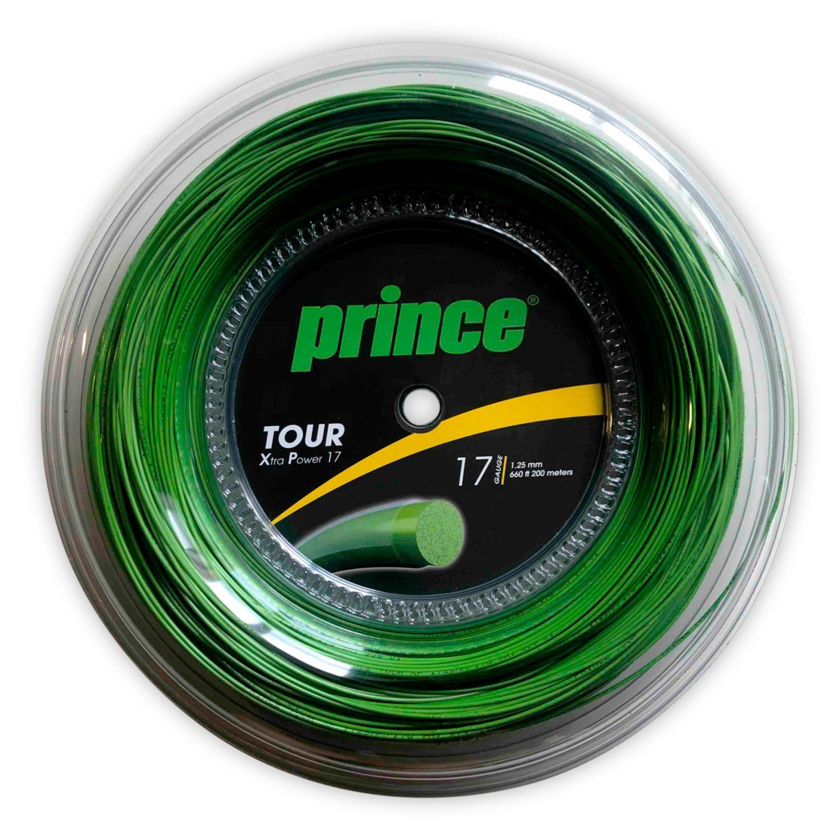 Cordaje De Tenis Prince Tour Xp 17 (1.25 Mm) (200m) - verde - 