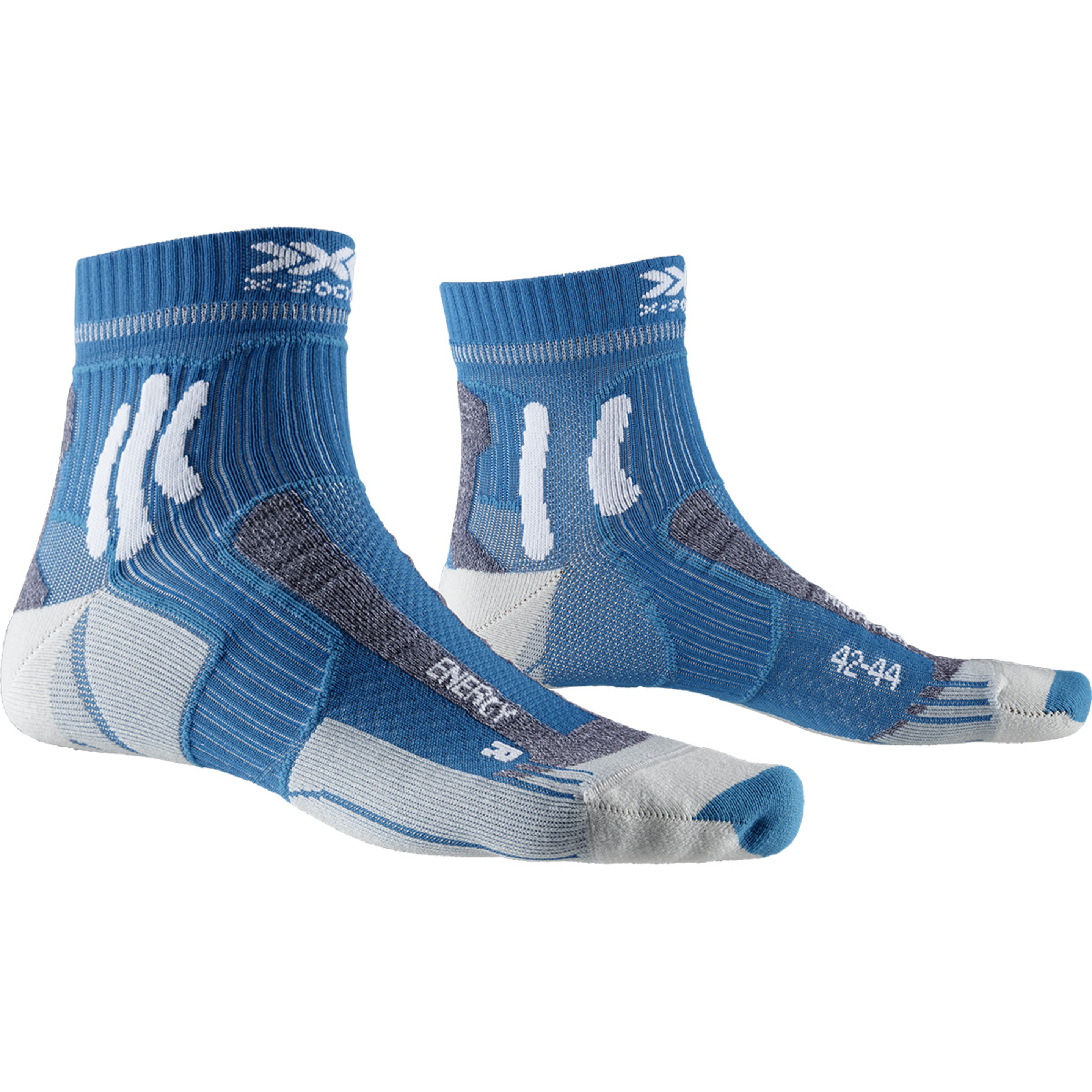 Calcetin Run Marathon Energy  X-socks - azul - 