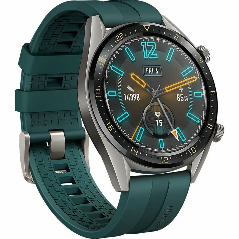 Reloj Inteligente Huawei Gt Active 46mm Green - Pantalla 3.53cm Amoled - Bt4.2 - 5atm -  MKP