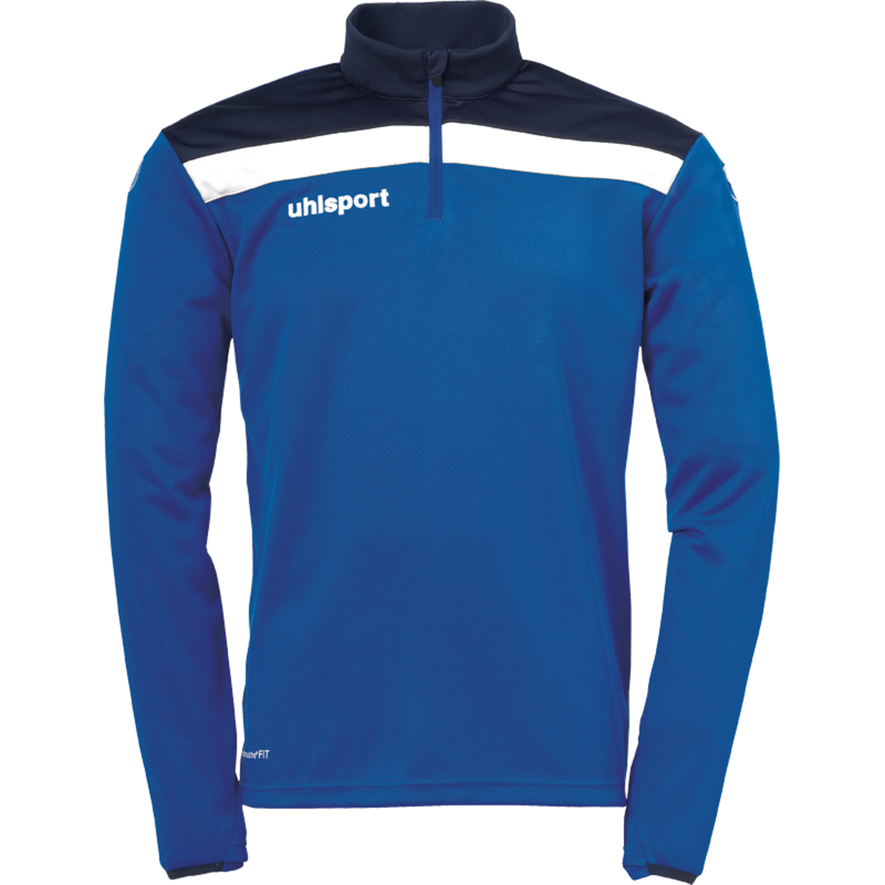 Offense 23 1/4 Zip Top Azur/azul Marino/blanco Uhlsport