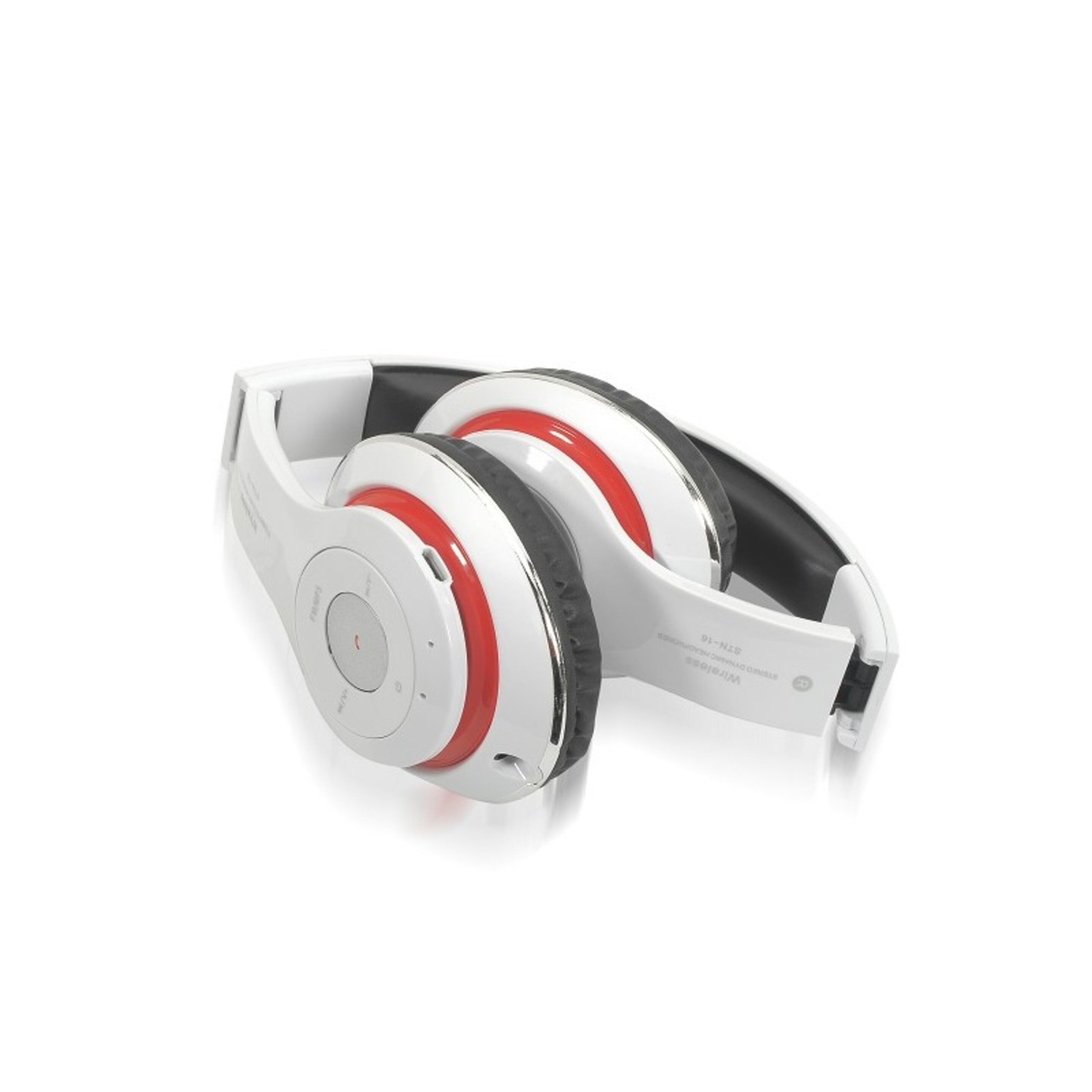 Auriculares Wireless Con Radio Y Sd Mars Blanco