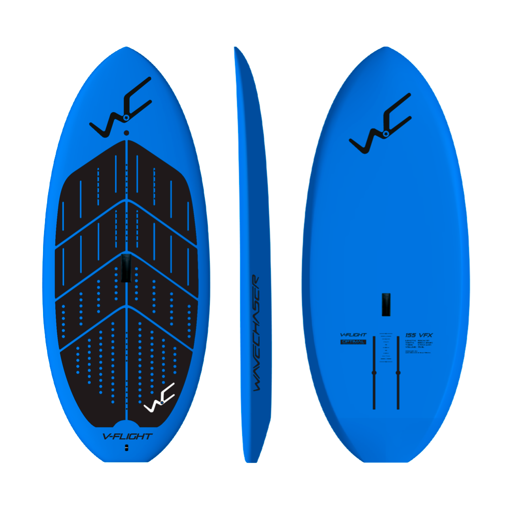 Tabla Wave Chaser Paddle Surf O Foil 155 Vfx (5\') Carbon - multicolor - 