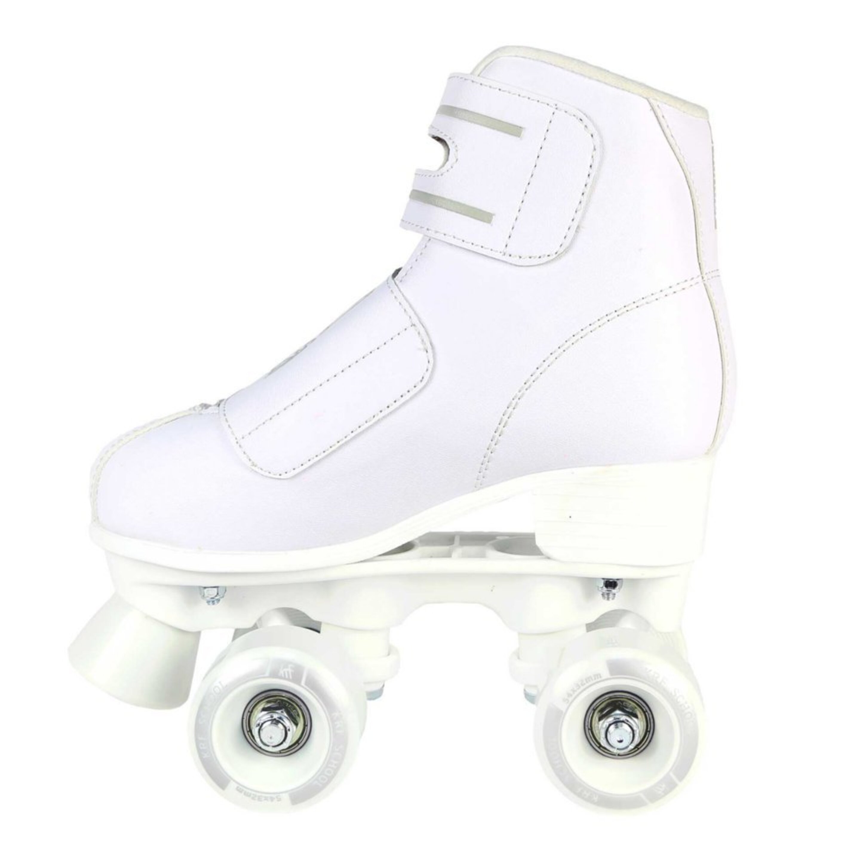 Krf School Pph Blanco Patines Quad Cuatro Ruedas Paralelo