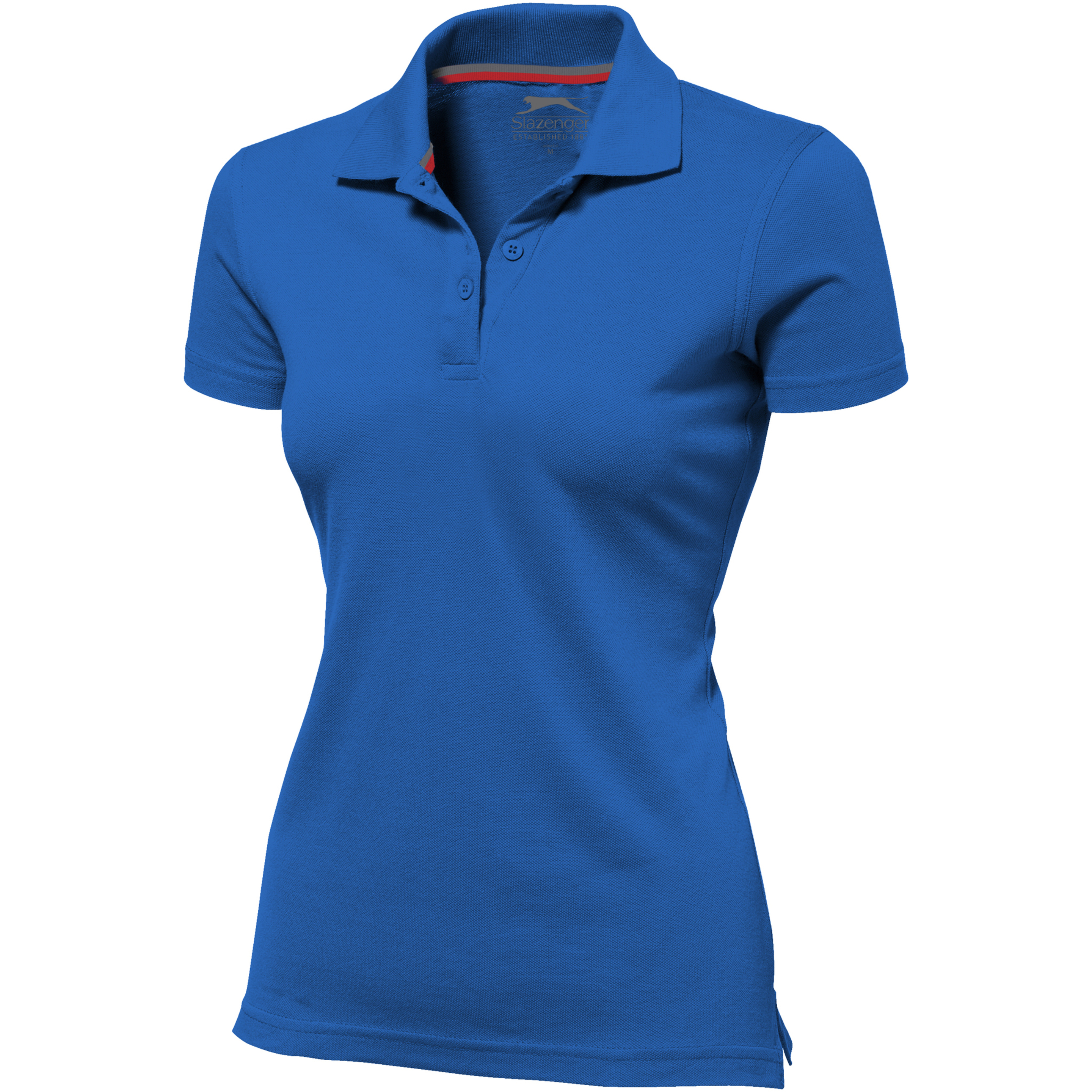 Slazenger - Polo De Manga Corta Modelo Advantage Para Mujer (Gris)