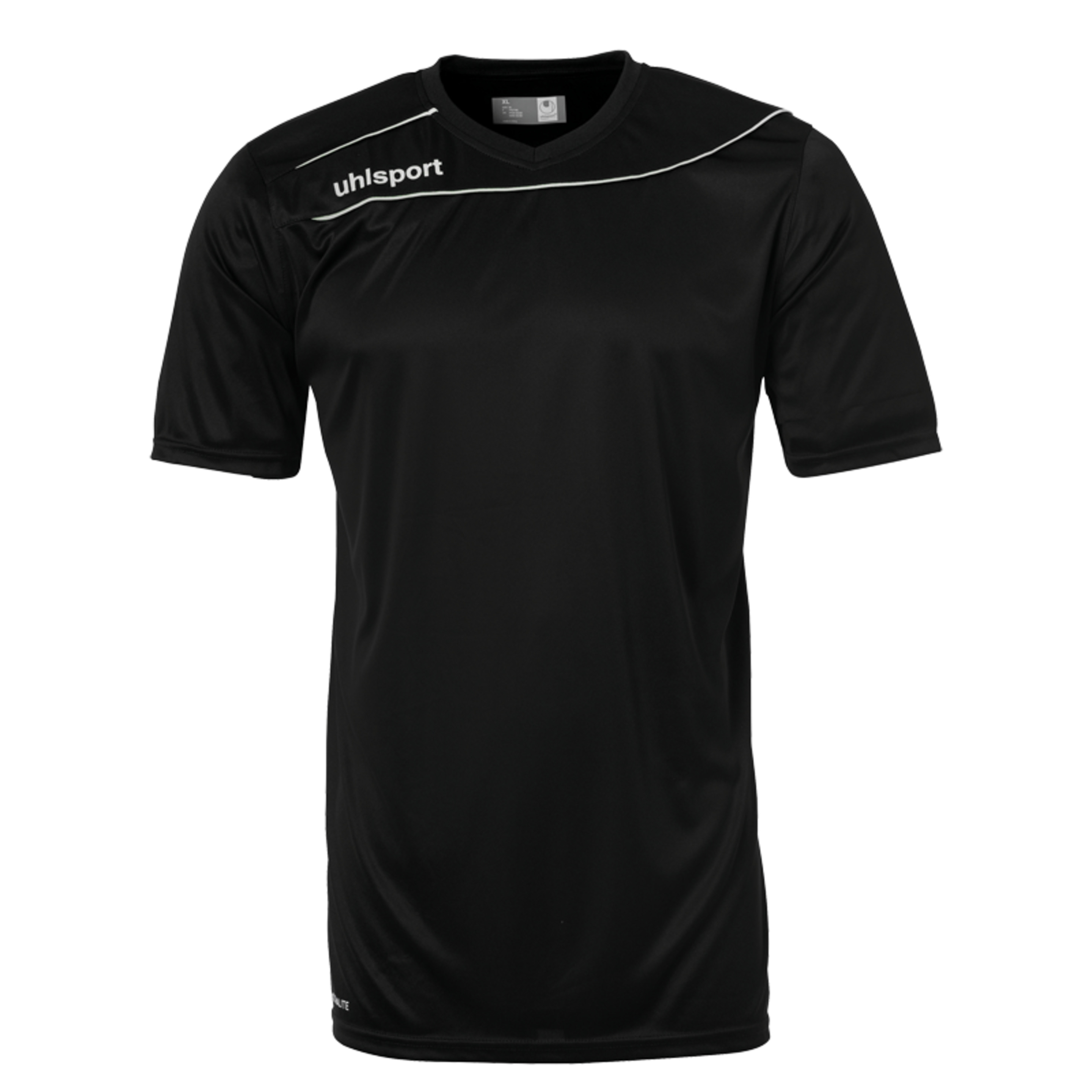 Stream 3.0 Camiseta Mc Negro/blanco Uhlsport
