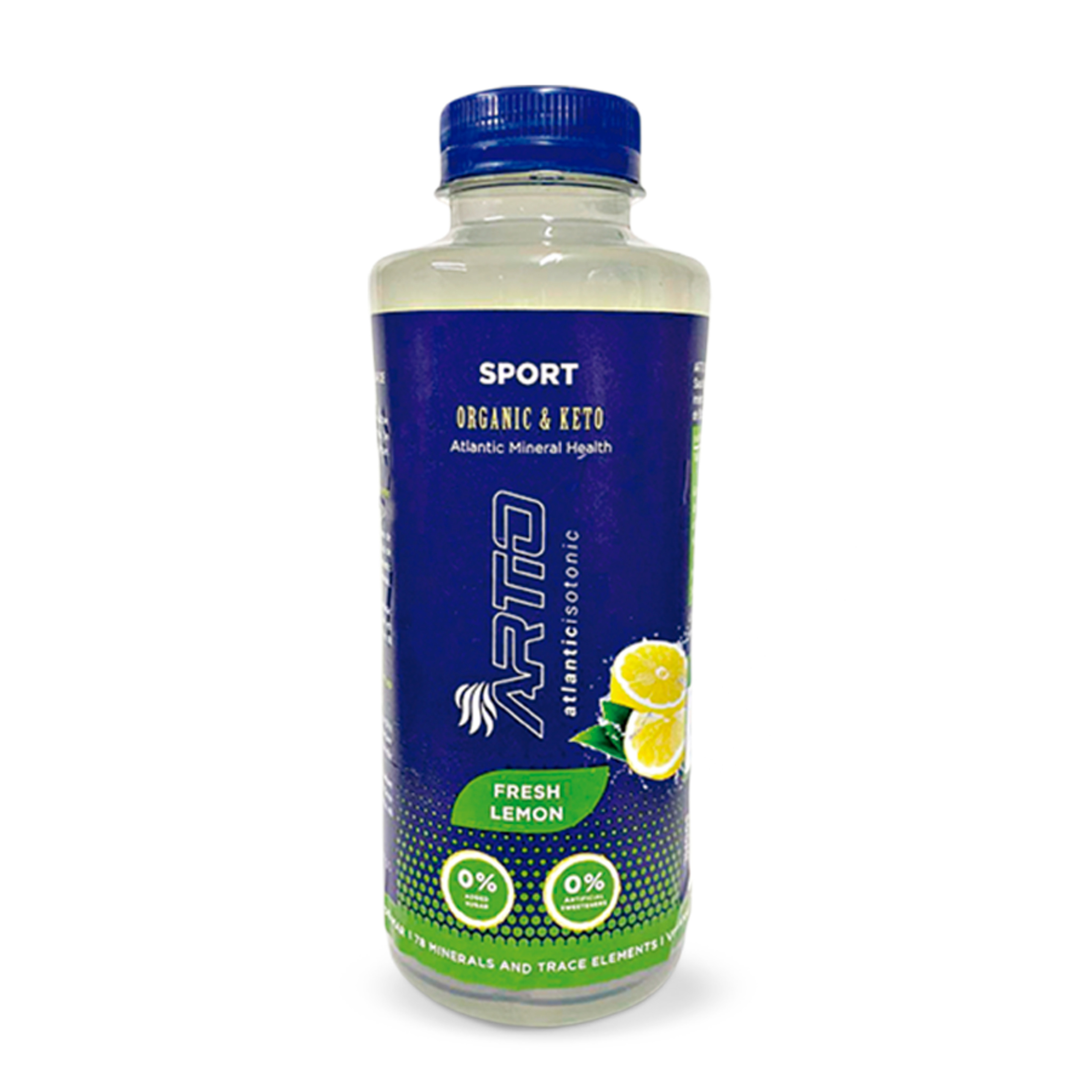 Bebida Isotónica Sabor Limón Artio Sport | Pack 6x500ml - Isotónico  MKP