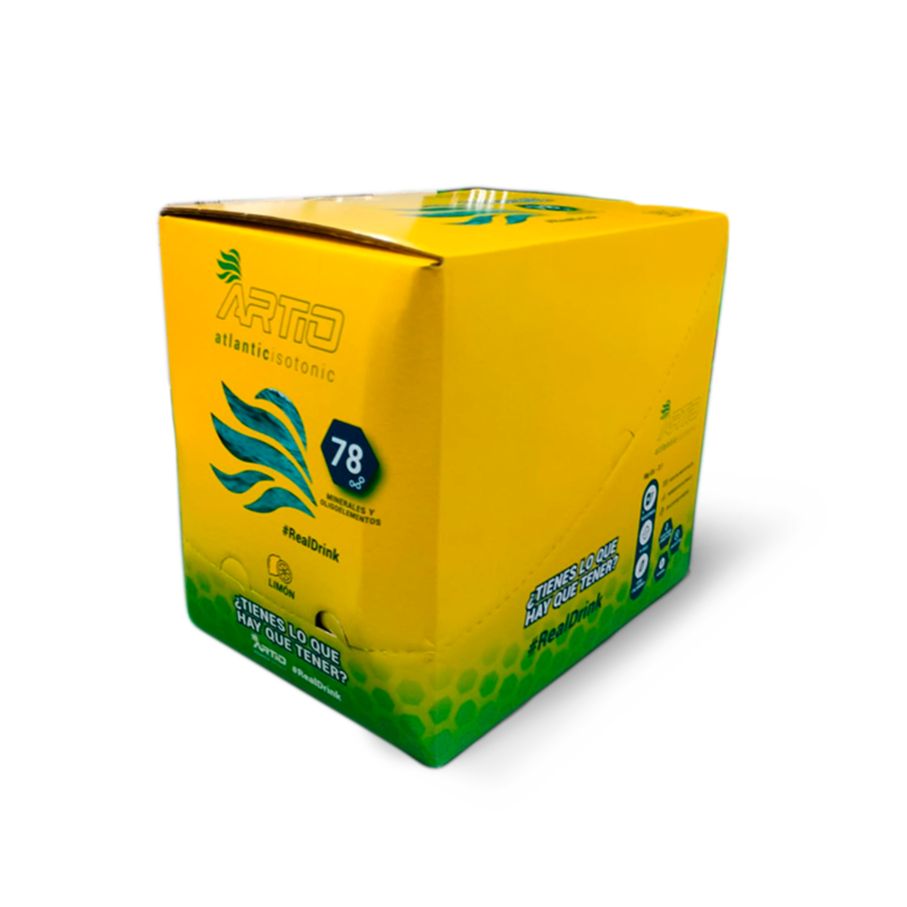 Artio Sport Bebida Isotónica Com Água Do Mar Sabor Limão | Pack 6x500ml | Sport Zone MKP